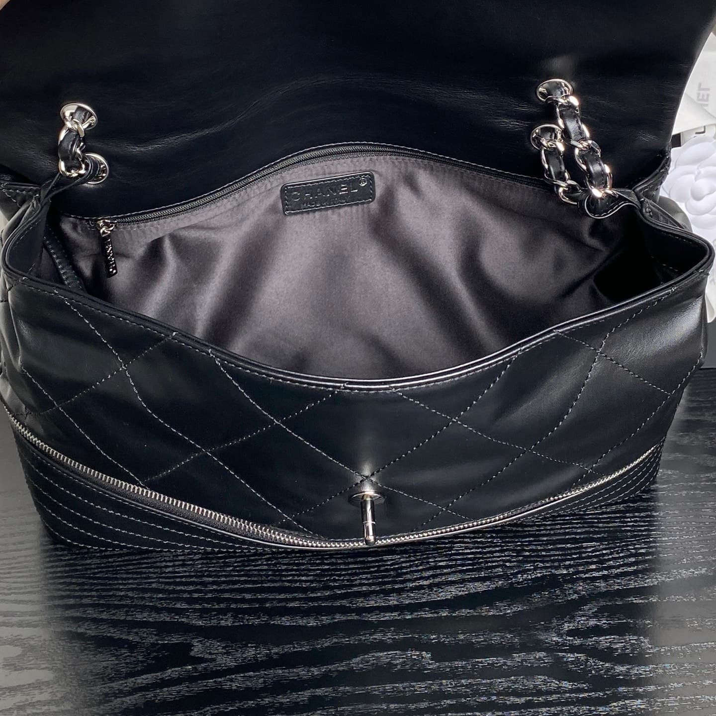 Chanel Silver Bag