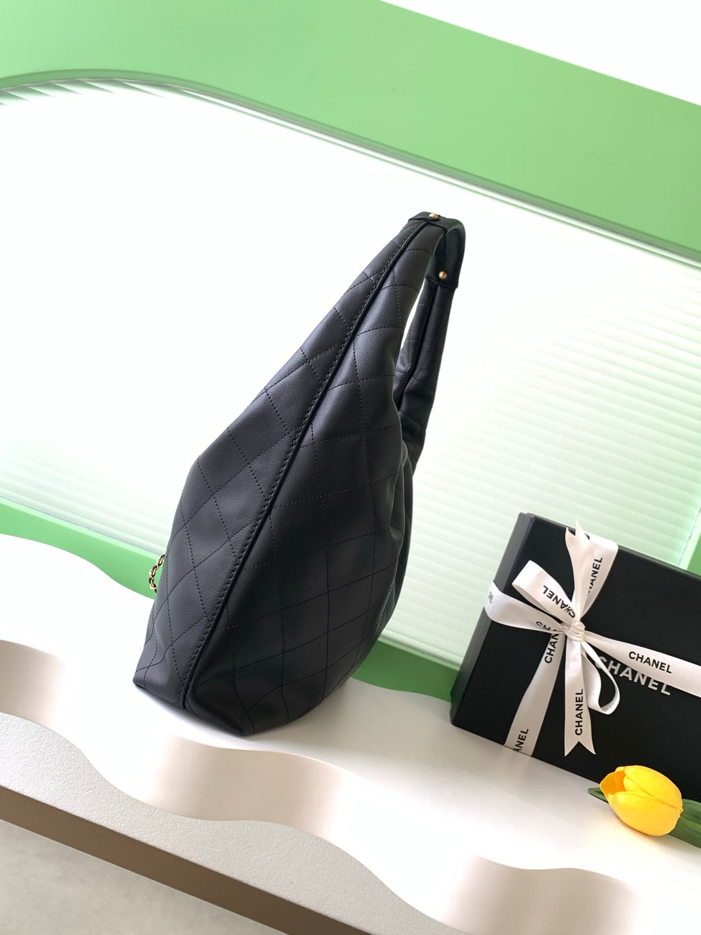 Chanel Gold Crossbody Bag AS5967