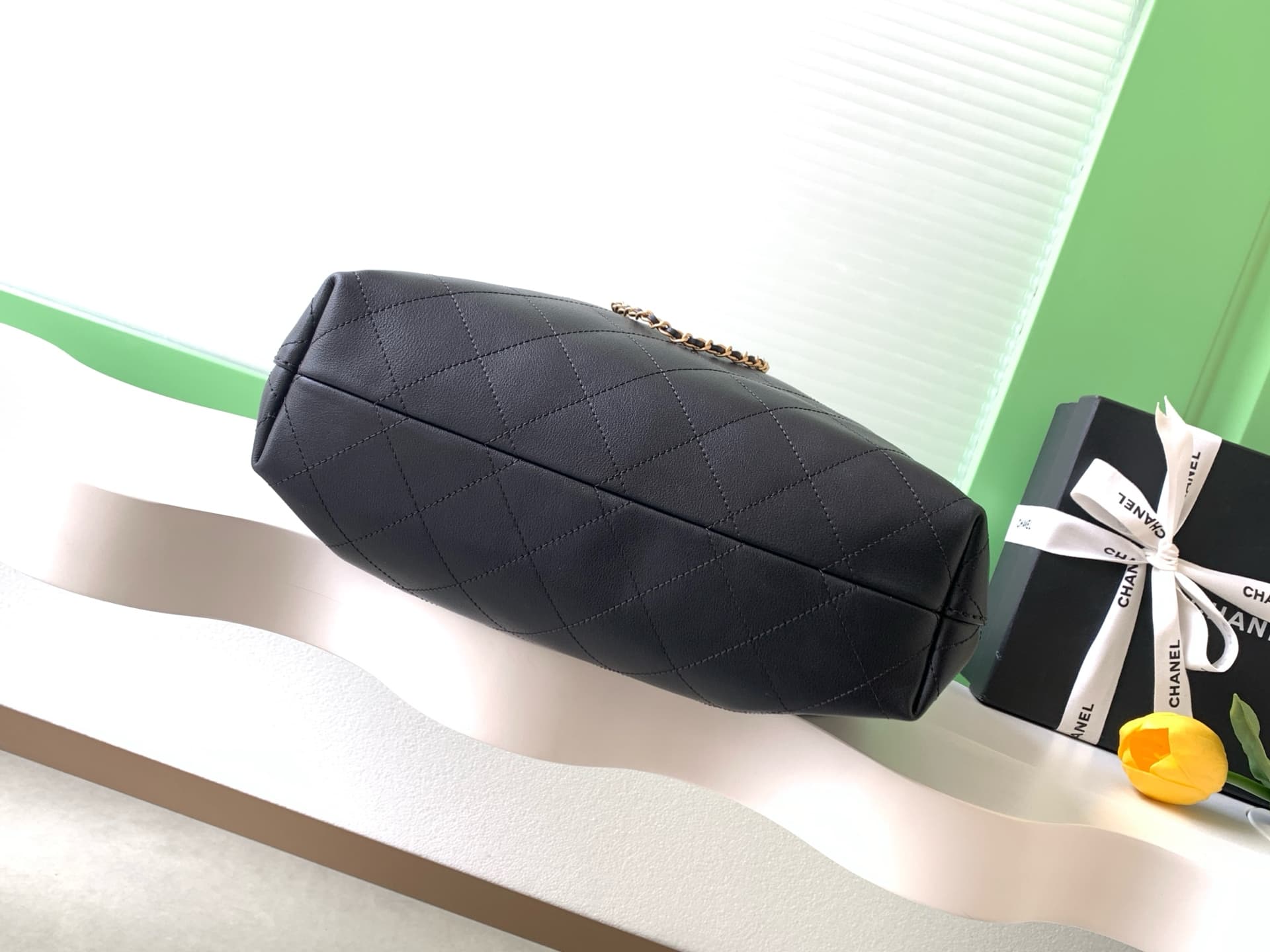 Chanel Gold Crossbody Bag AS5967