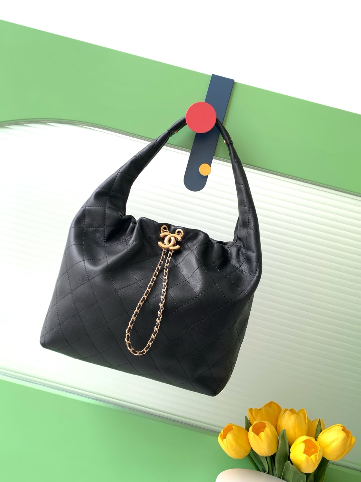 Chanel Gold Crossbody Bag AS5976