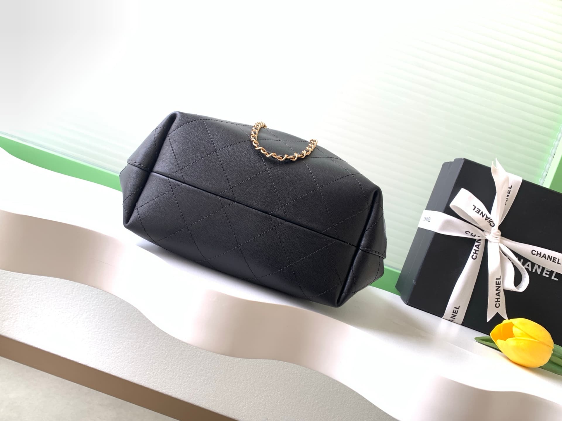 Chanel Gold Crossbody Bag AS5976