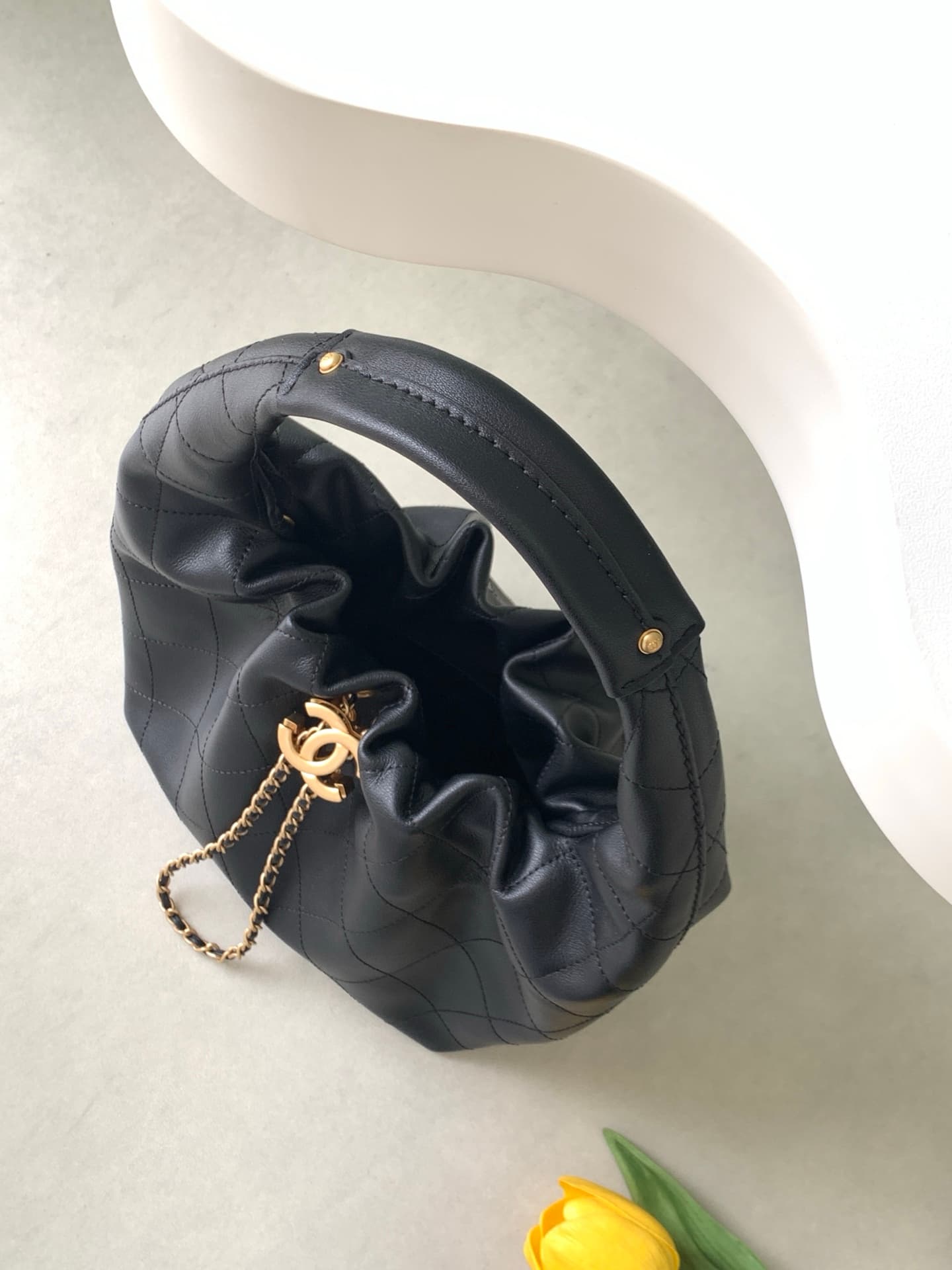 Chanel Gold Crossbody Bag AS5976