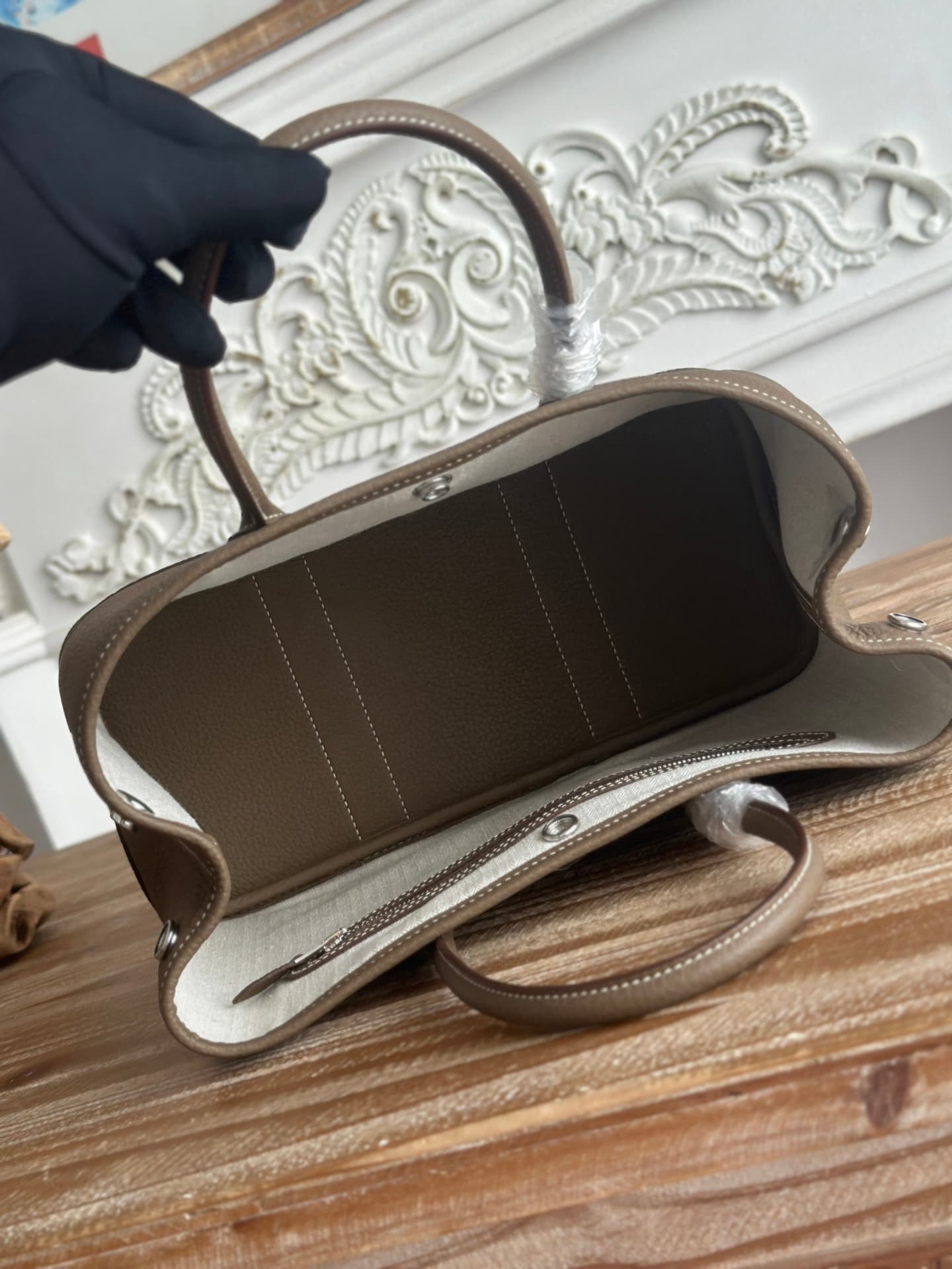 Hermes Grey Bag