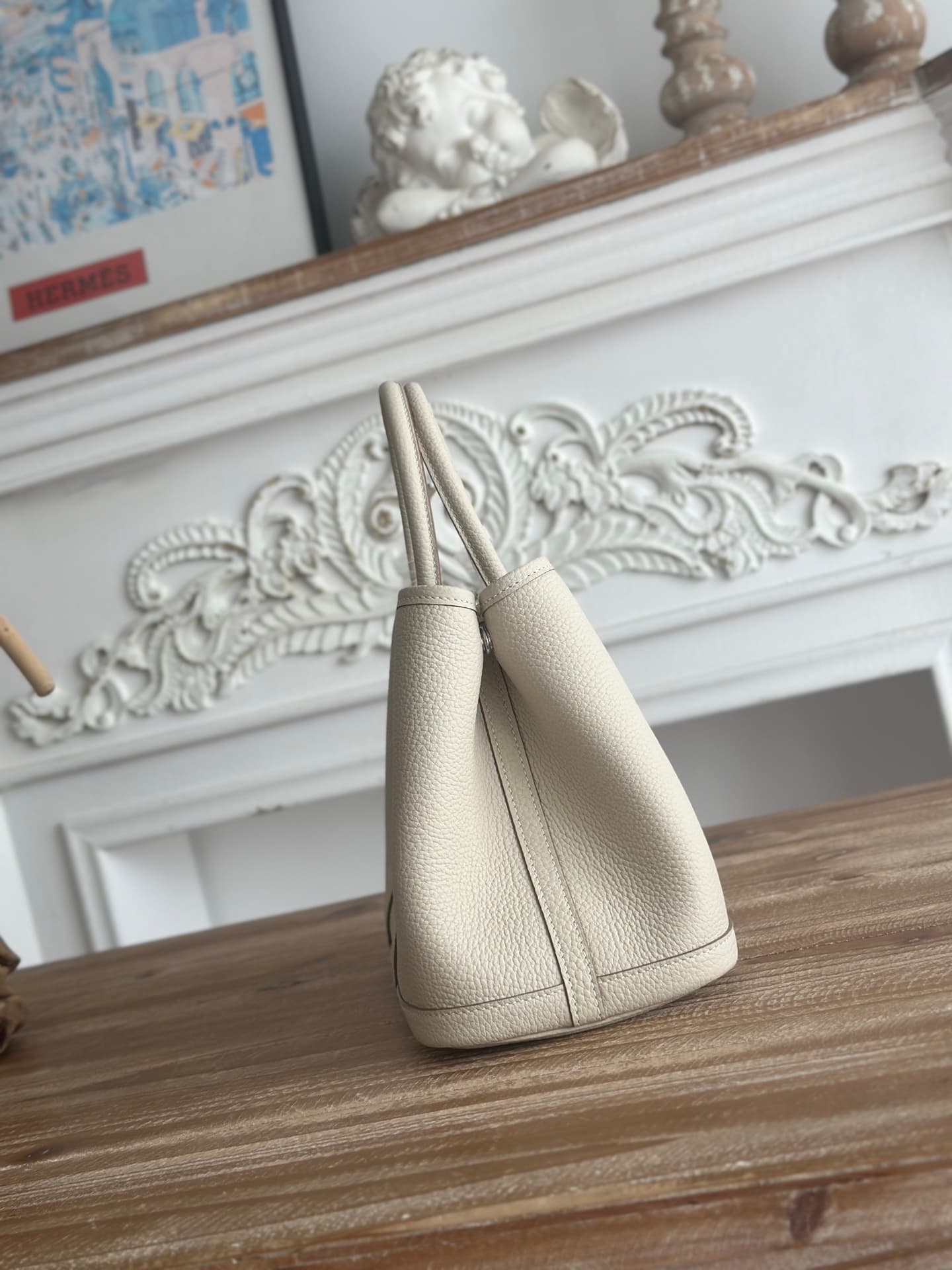 Hermes White Bag
