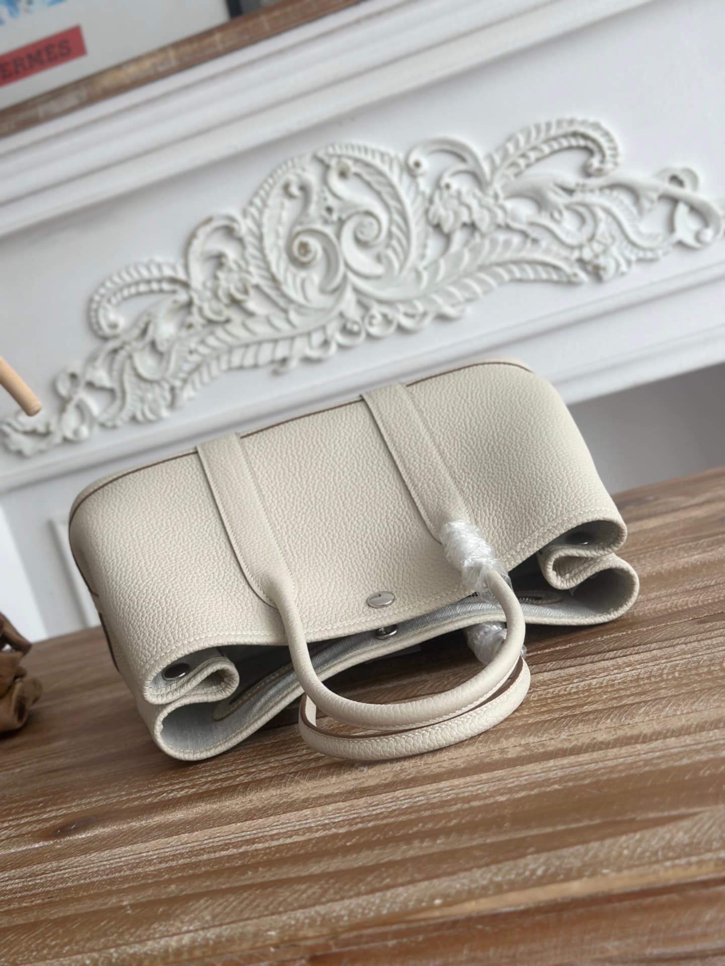 Hermes White Bag