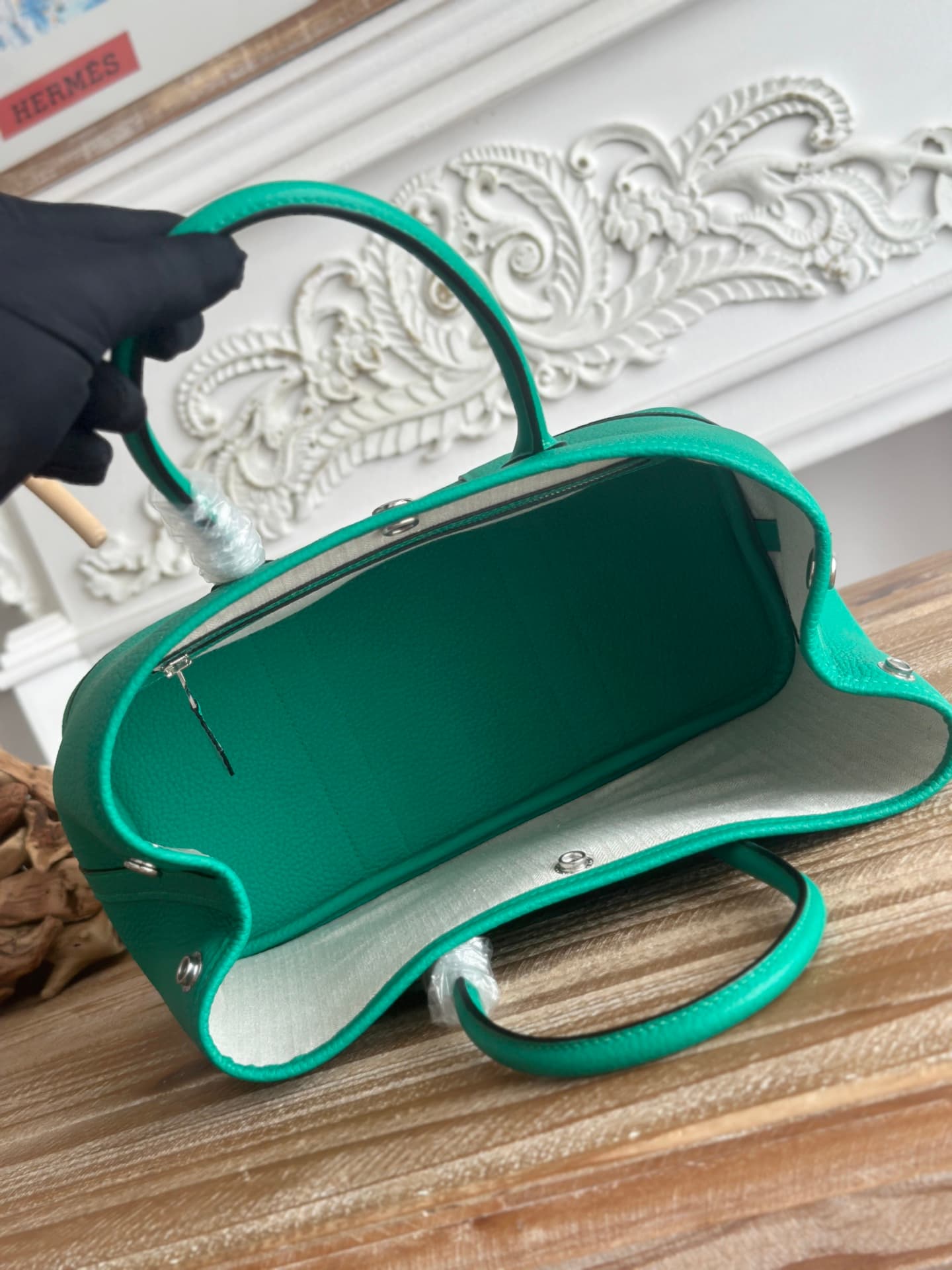 Hermes Green Bag