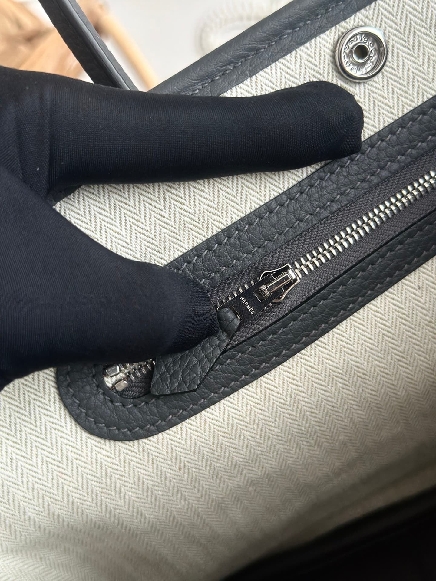 Hermes Grey Bag