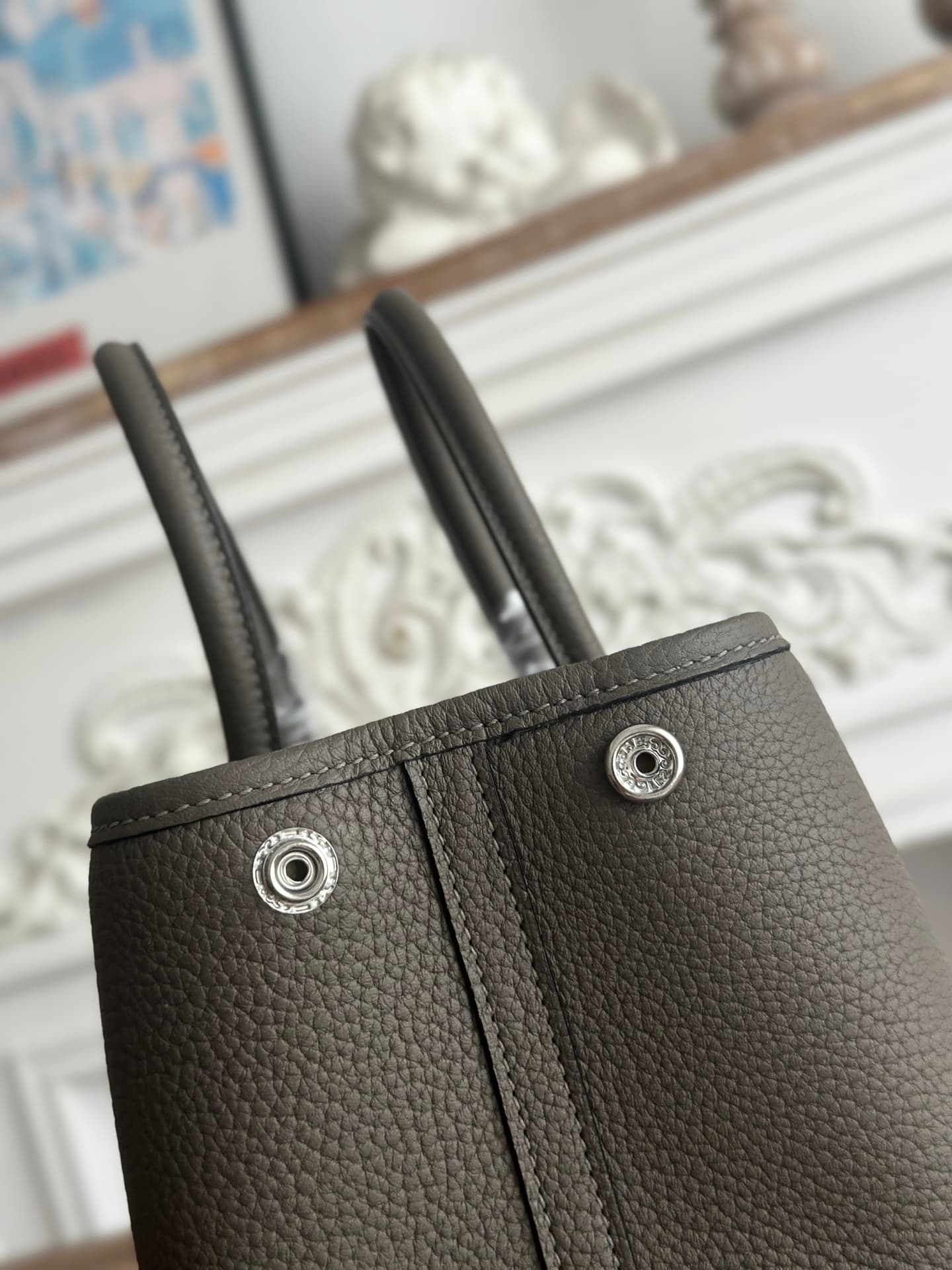 Hermes Grey Bag