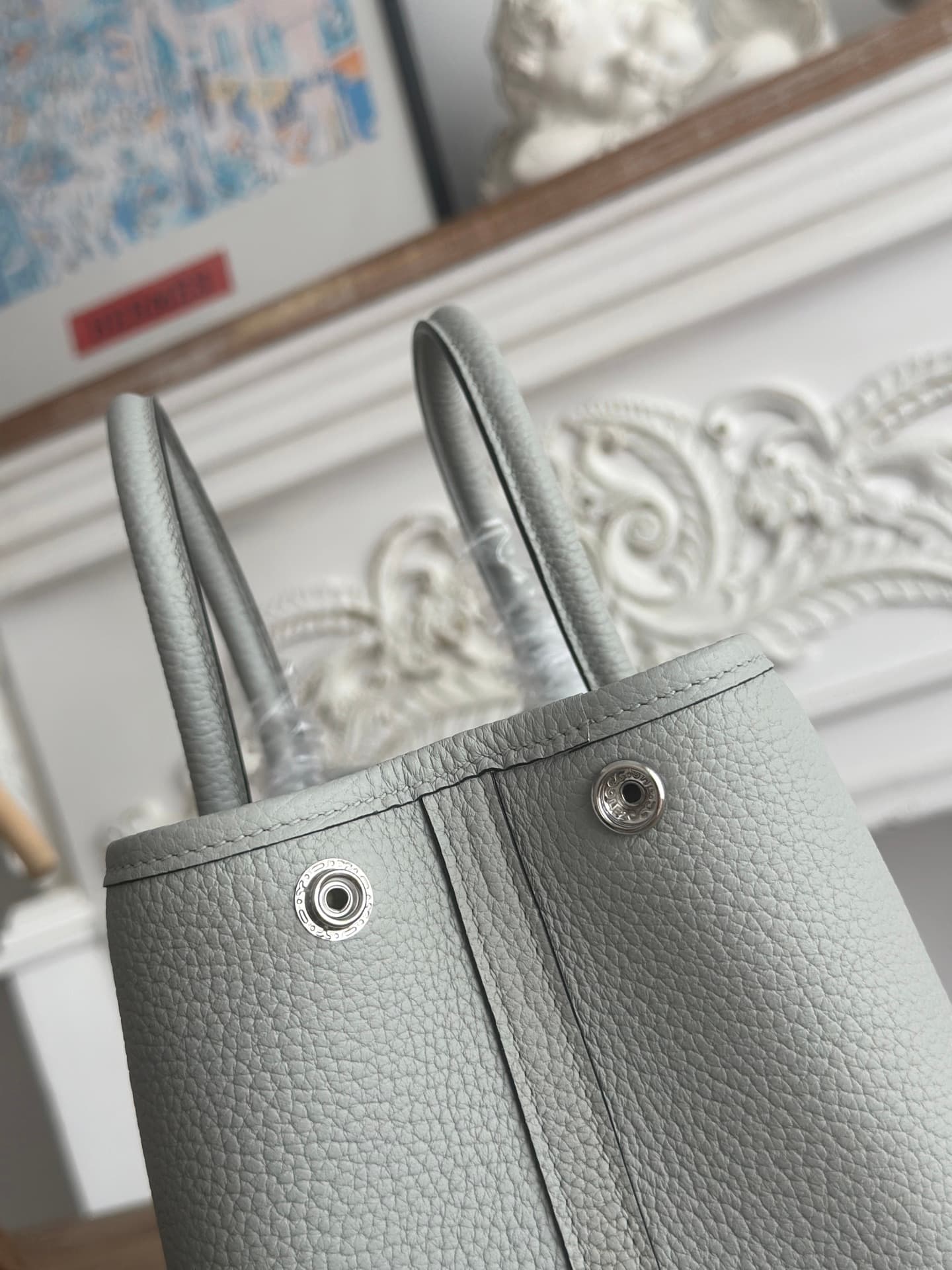 Hermes Blue Bag