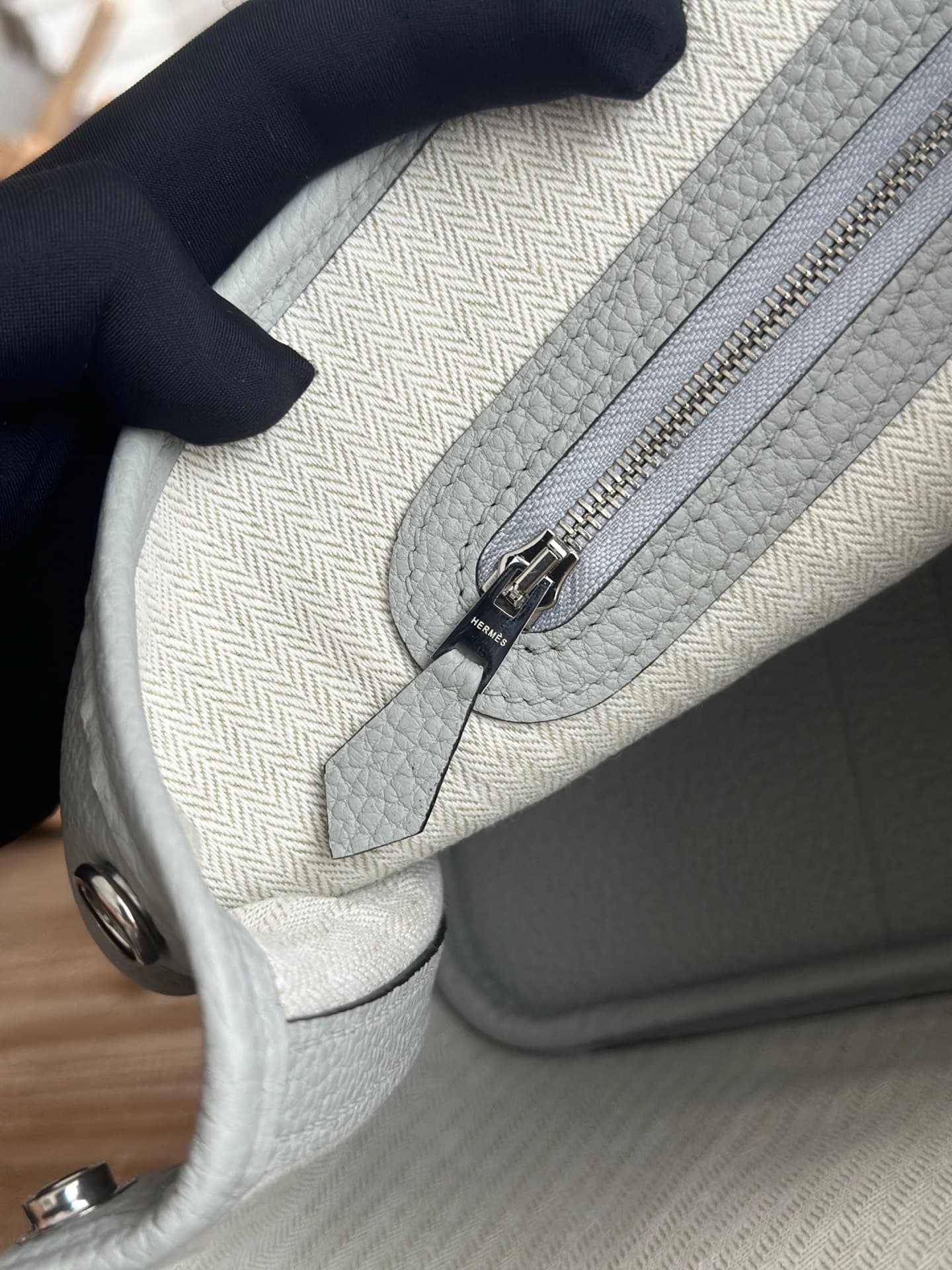 Hermes Blue Bag