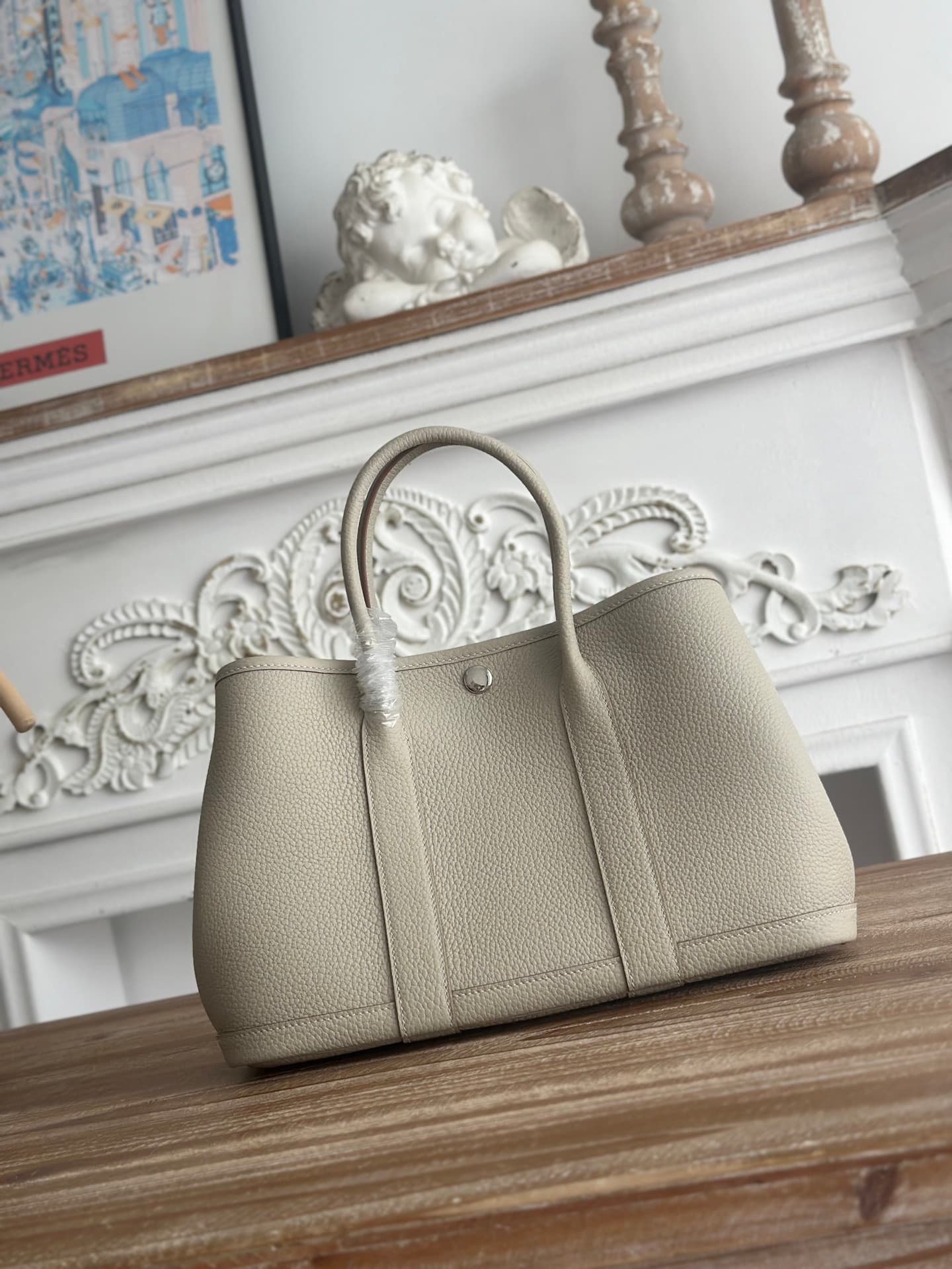 Hermes White Bag