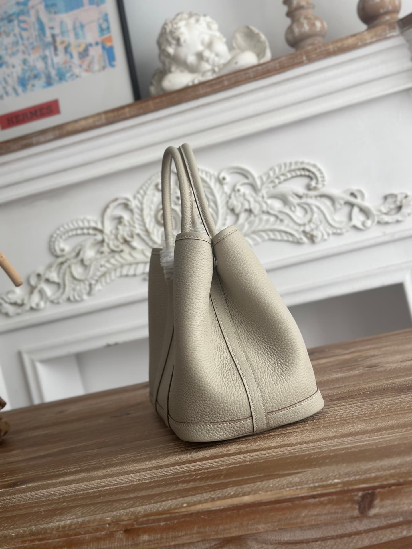 Hermes White Bag