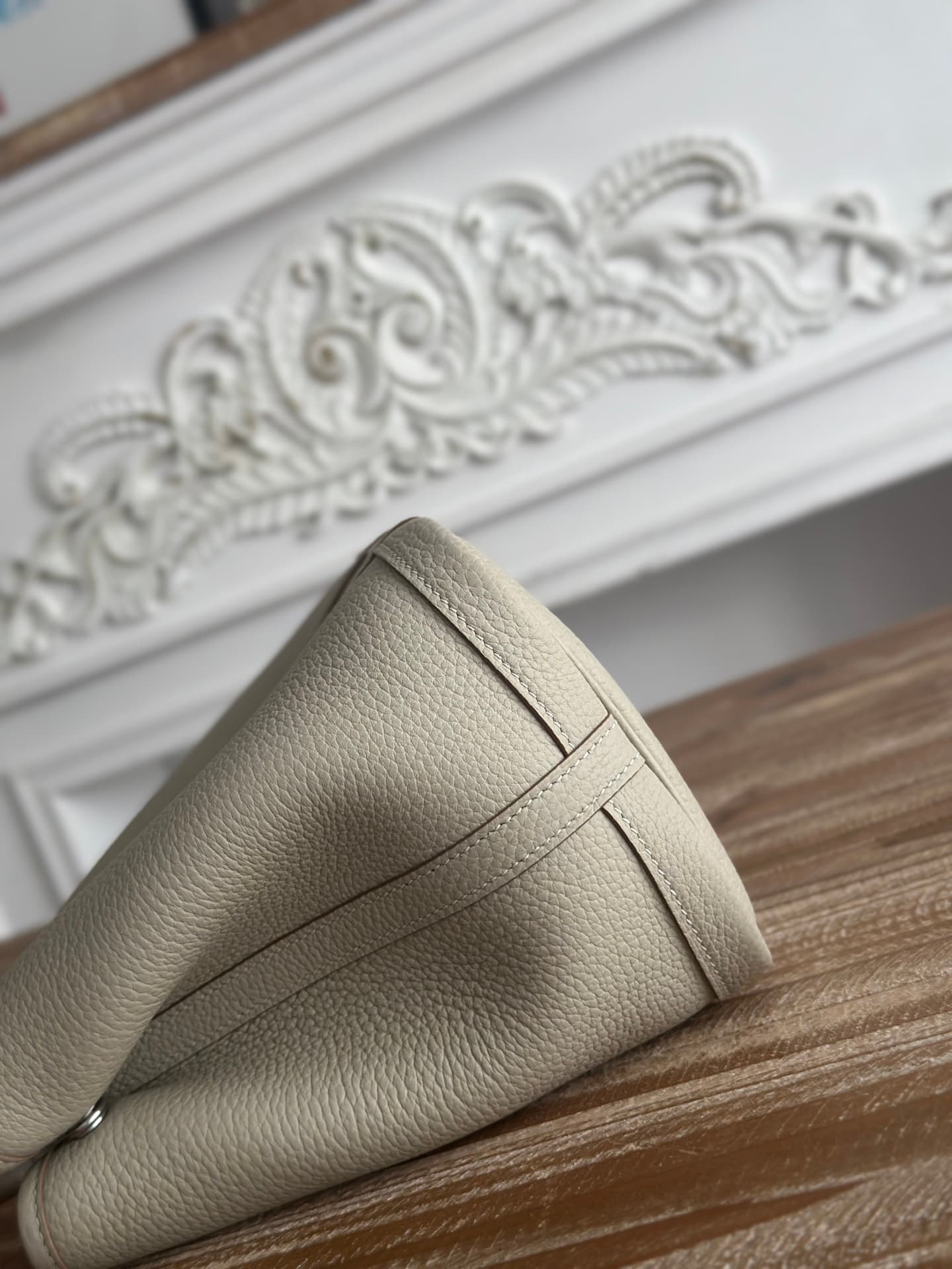 Hermes White Bag