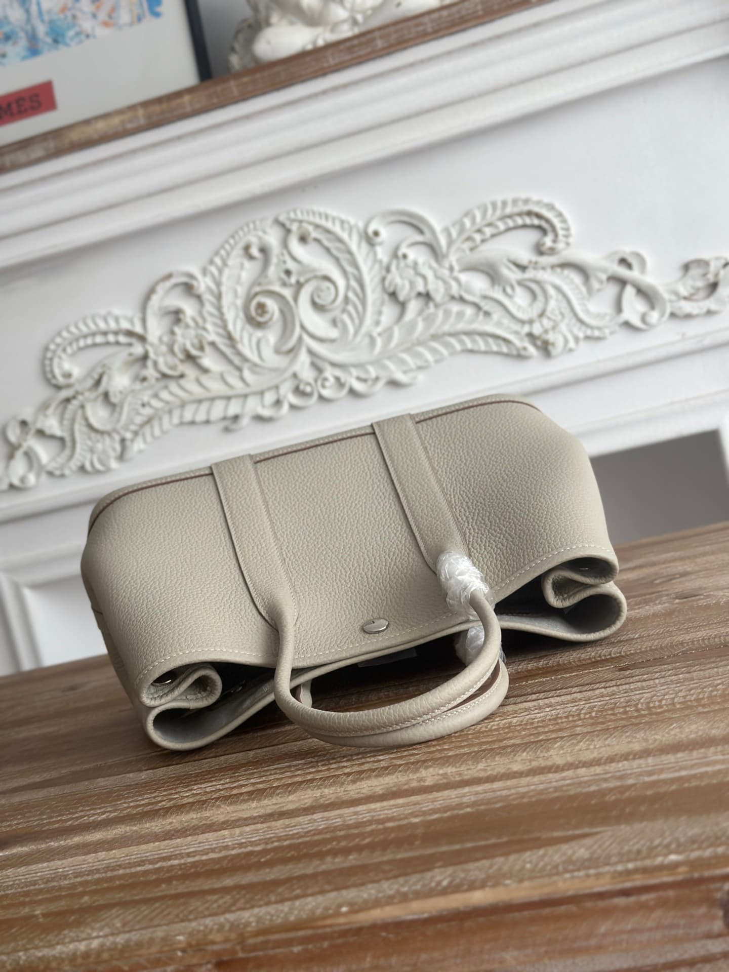 Hermes White Bag