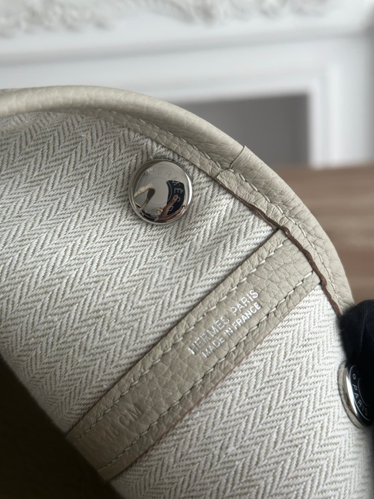 Hermes White Bag