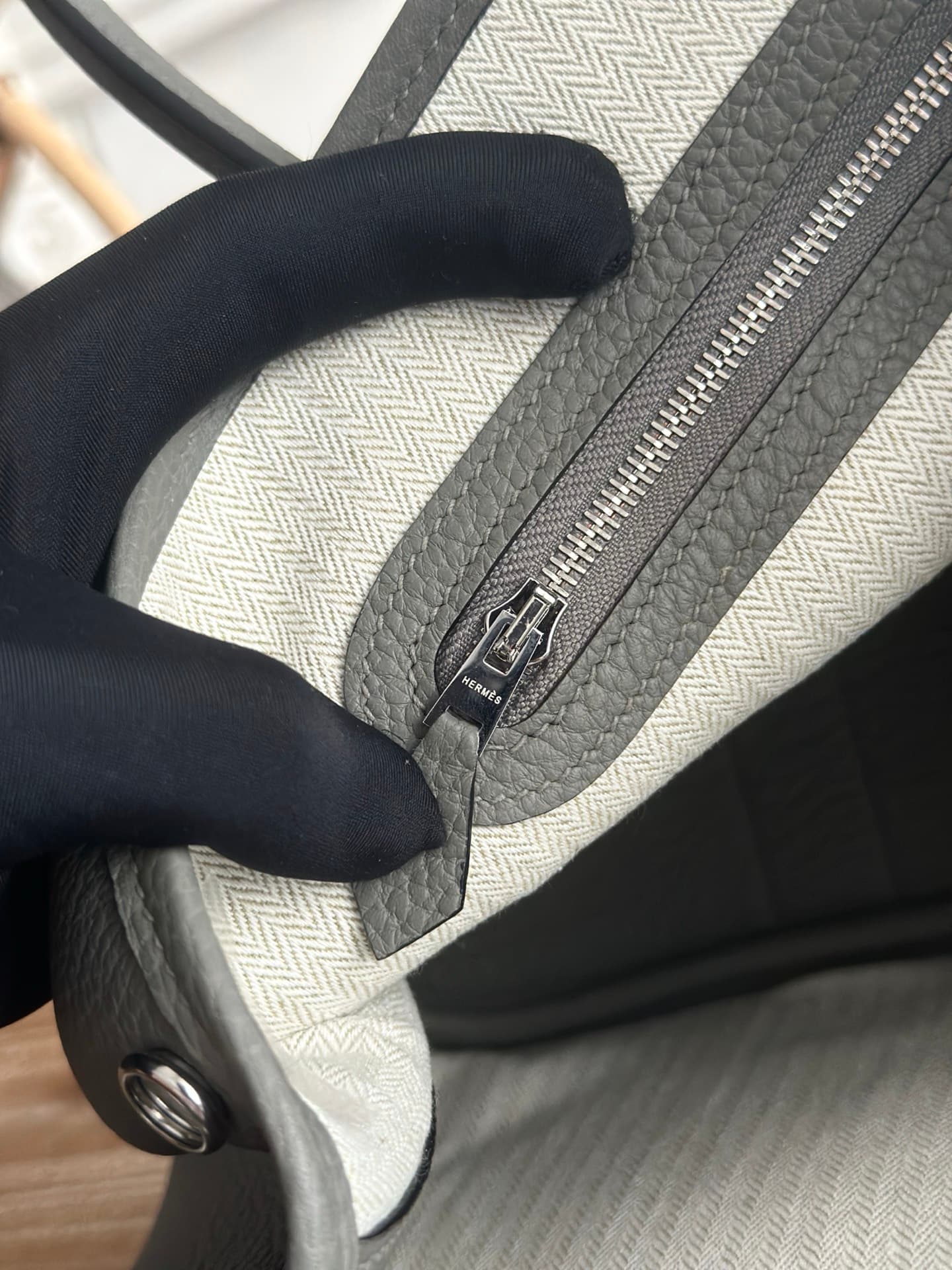 Hermes Grey Bag
