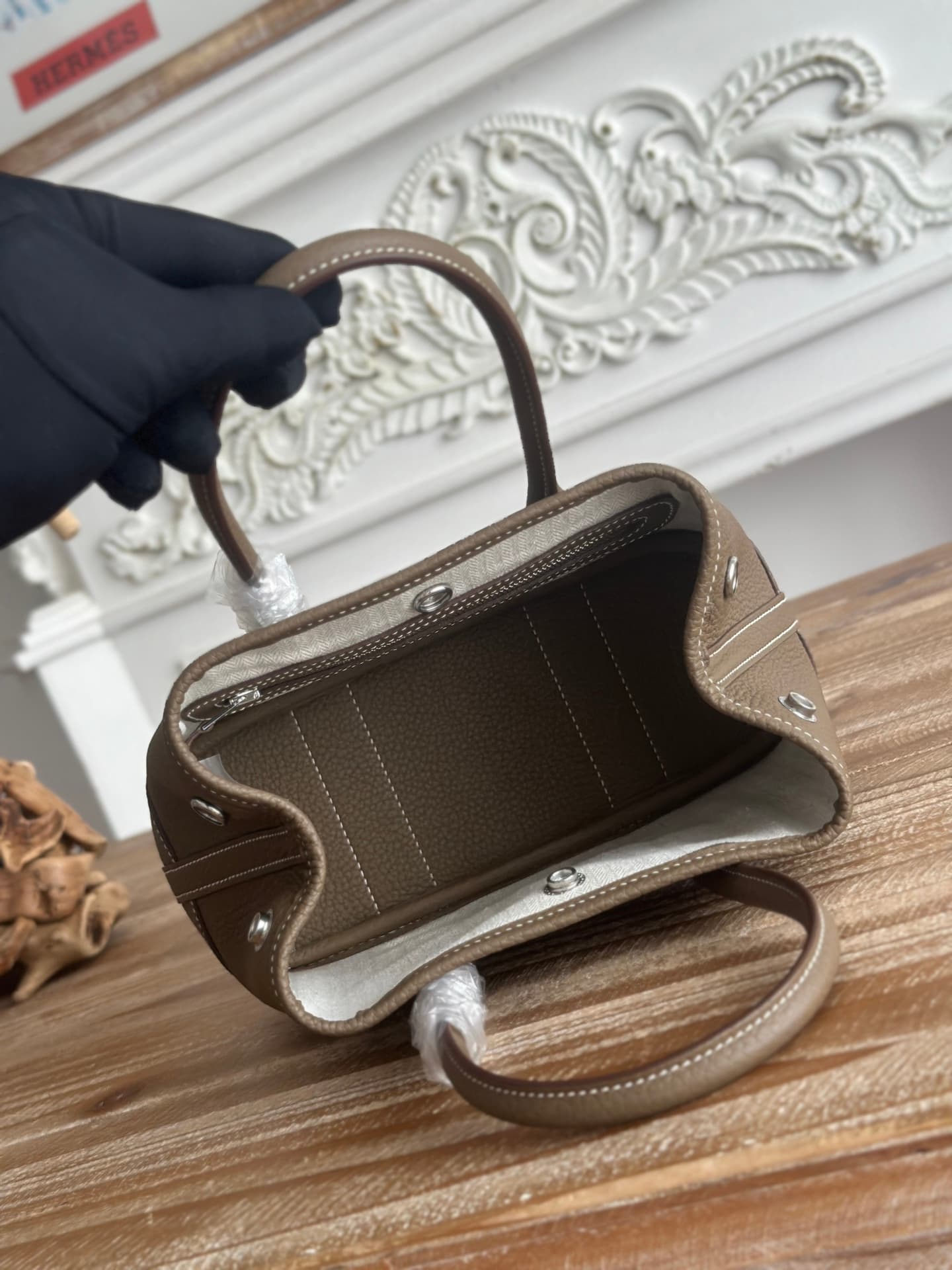 Hermes Grey Mini Bag