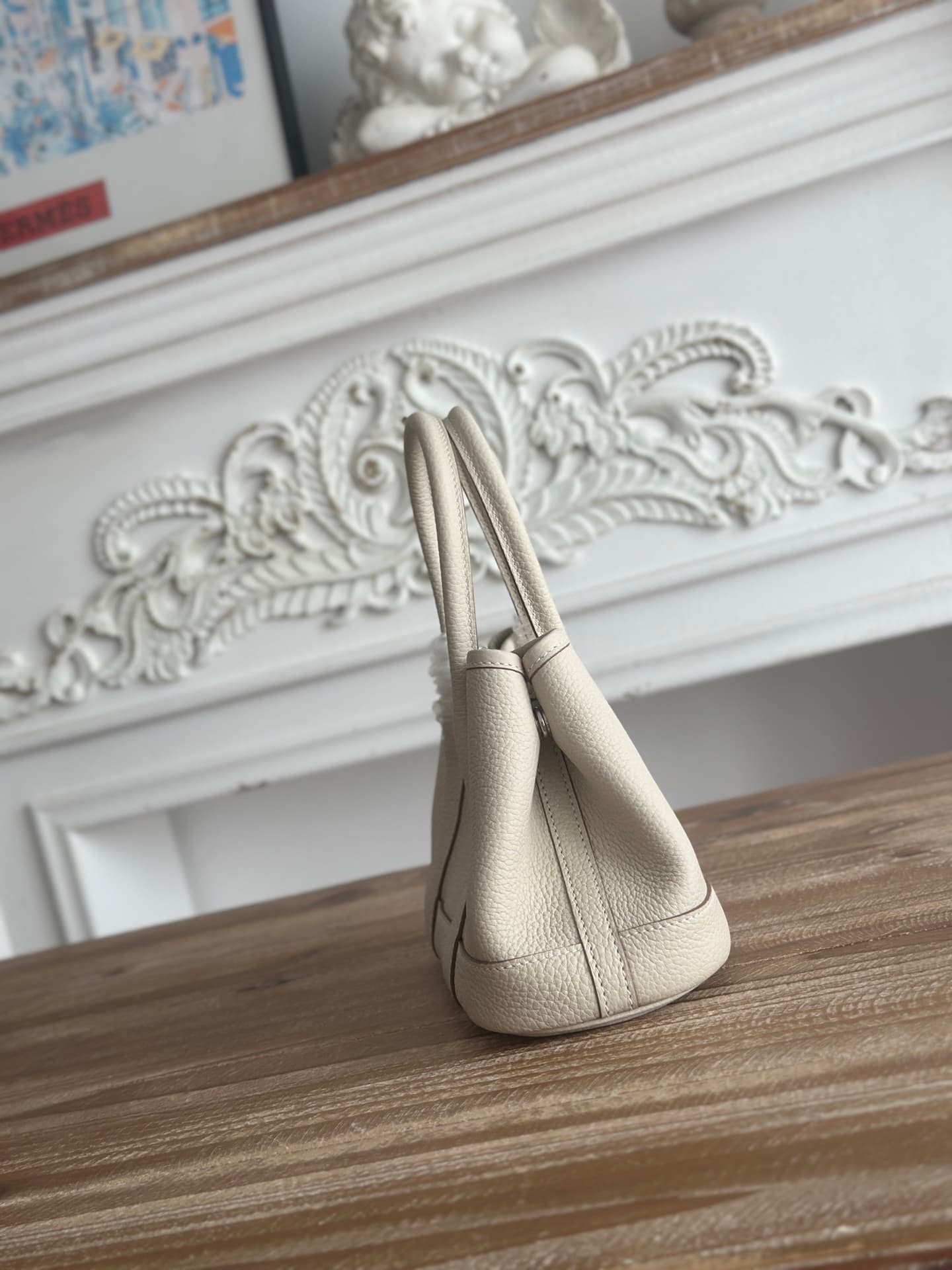 Hermes White Mini Bag
