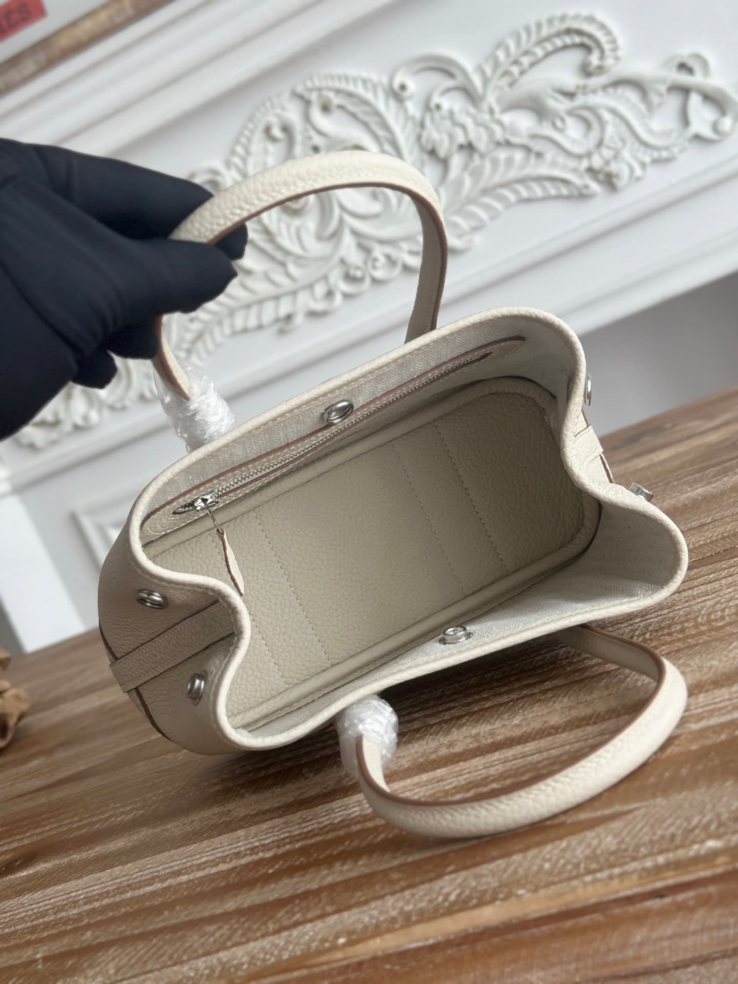 Hermes White Mini Bag