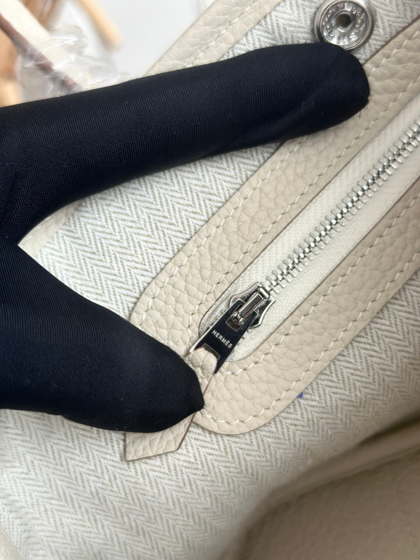 Hermes White Mini Bag
