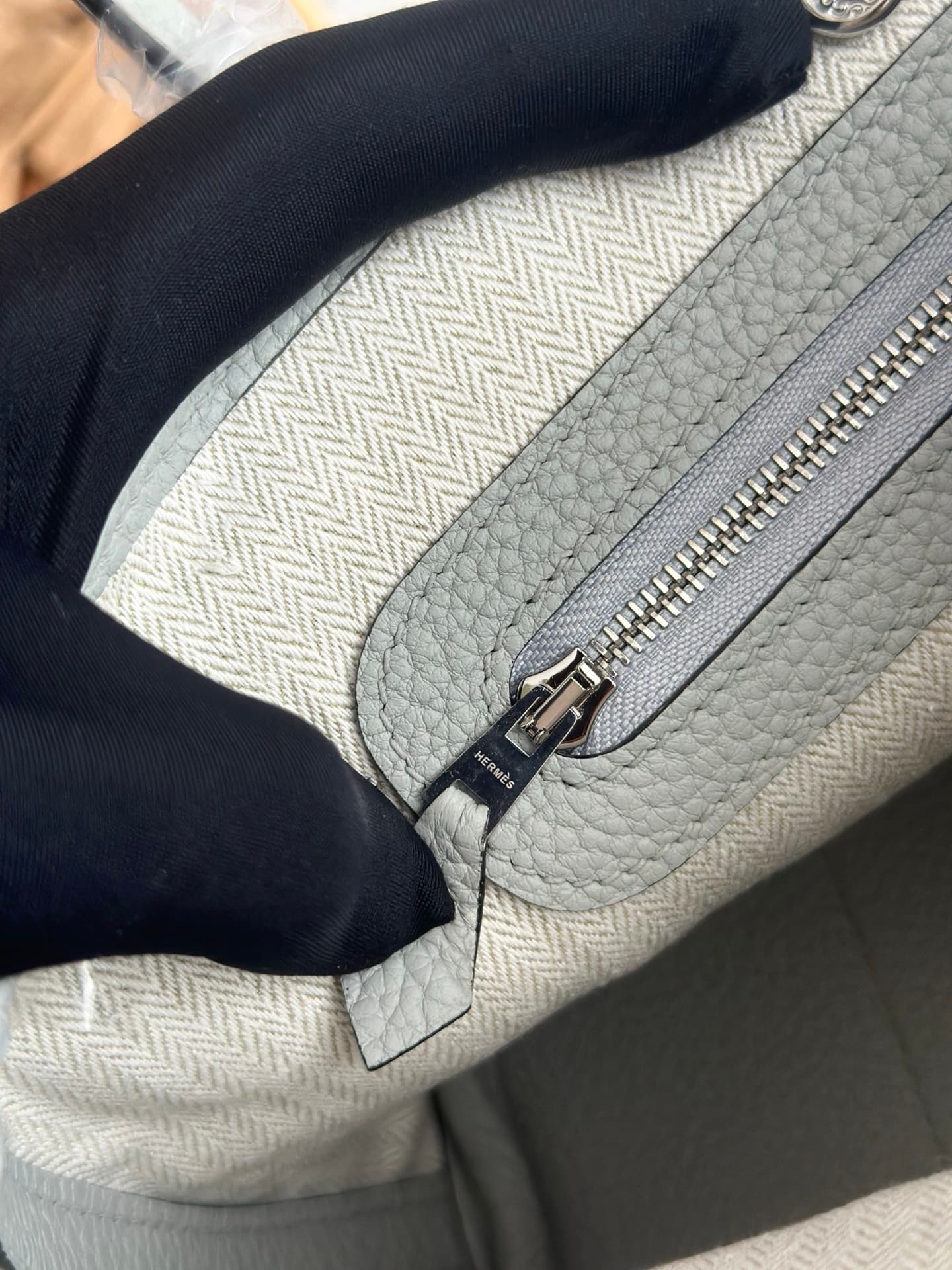 Hermes Blue Mini Bag