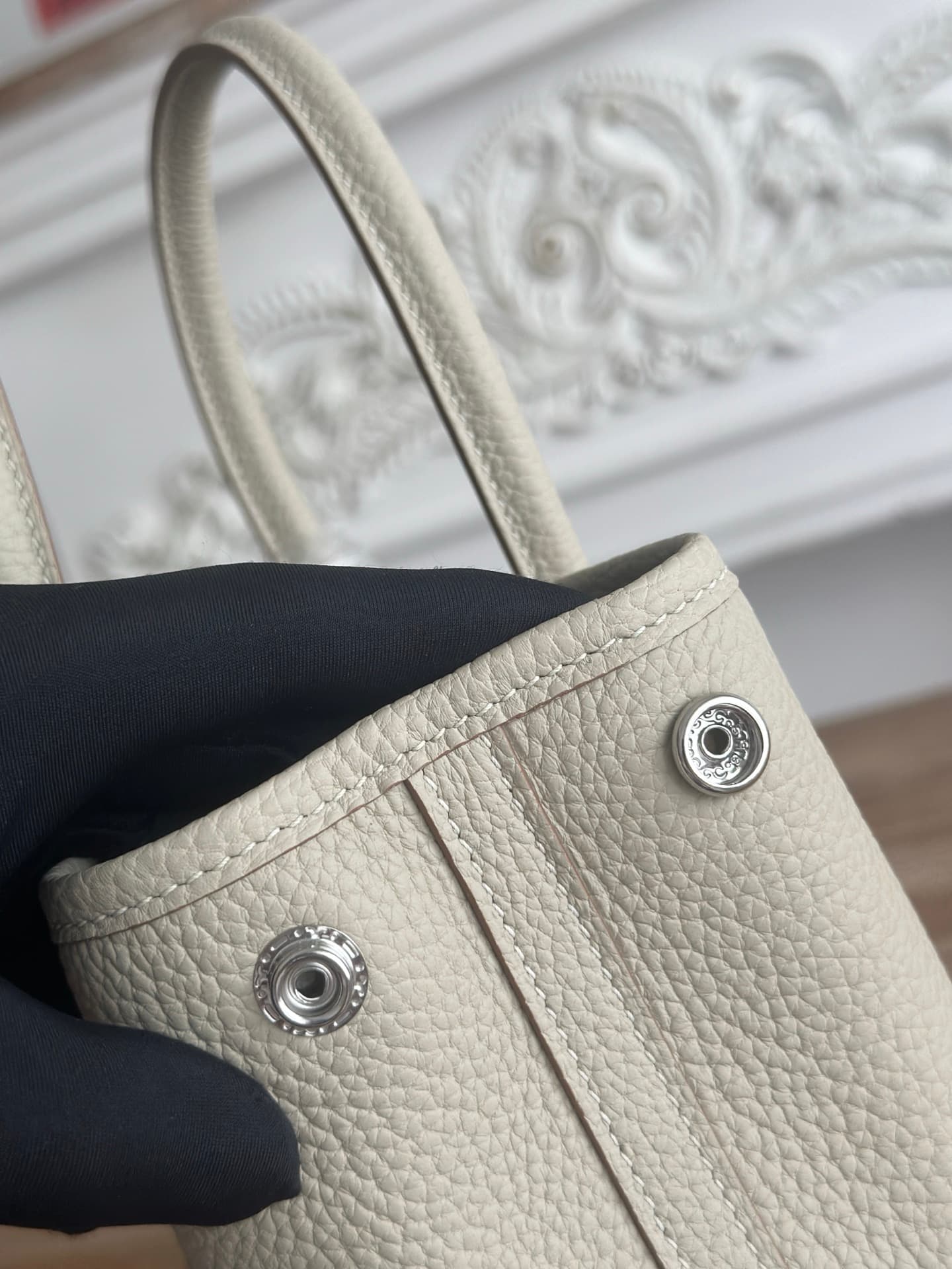 Hermes White Mini Bag