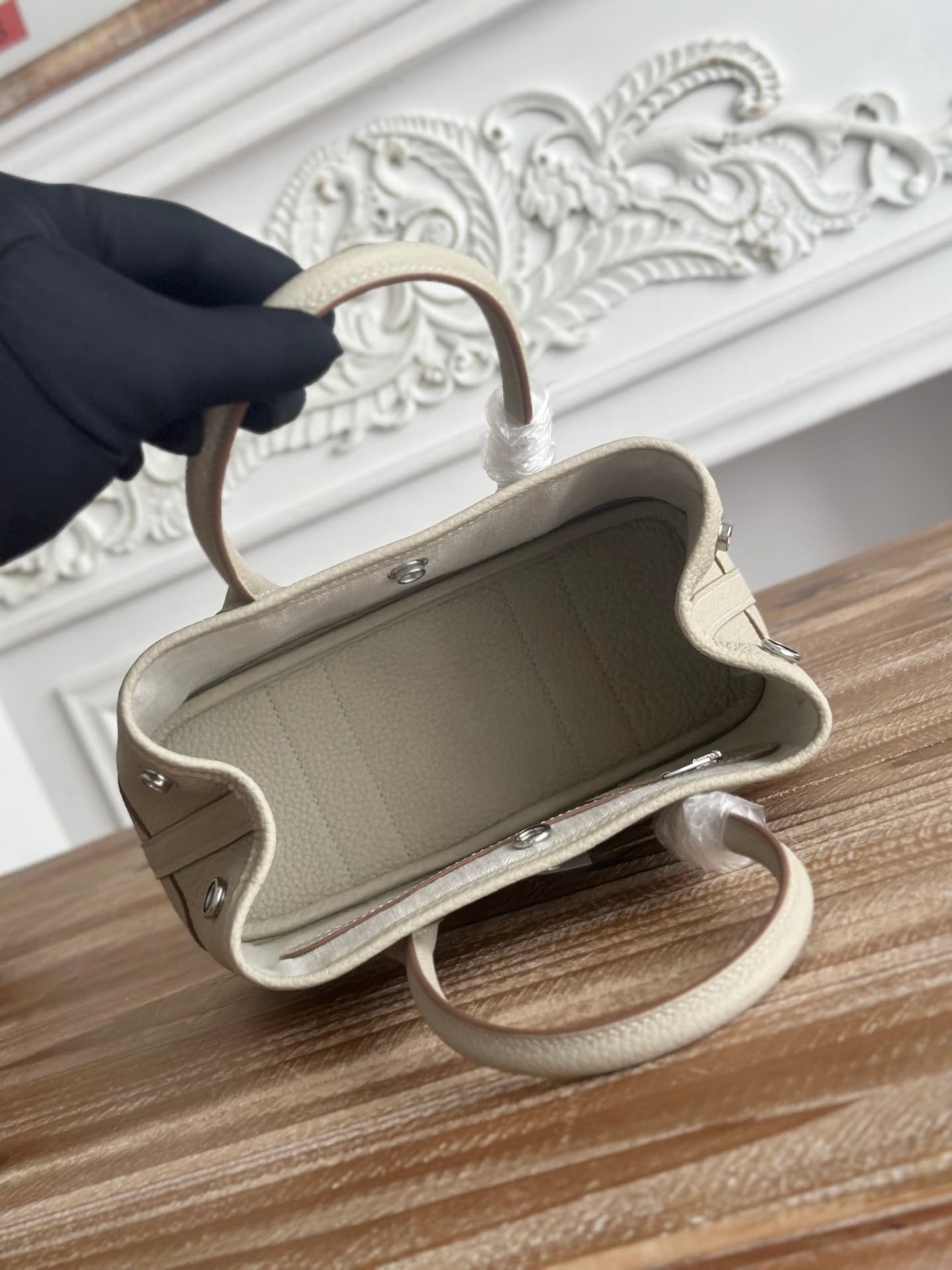 Hermes White Mini Bag
