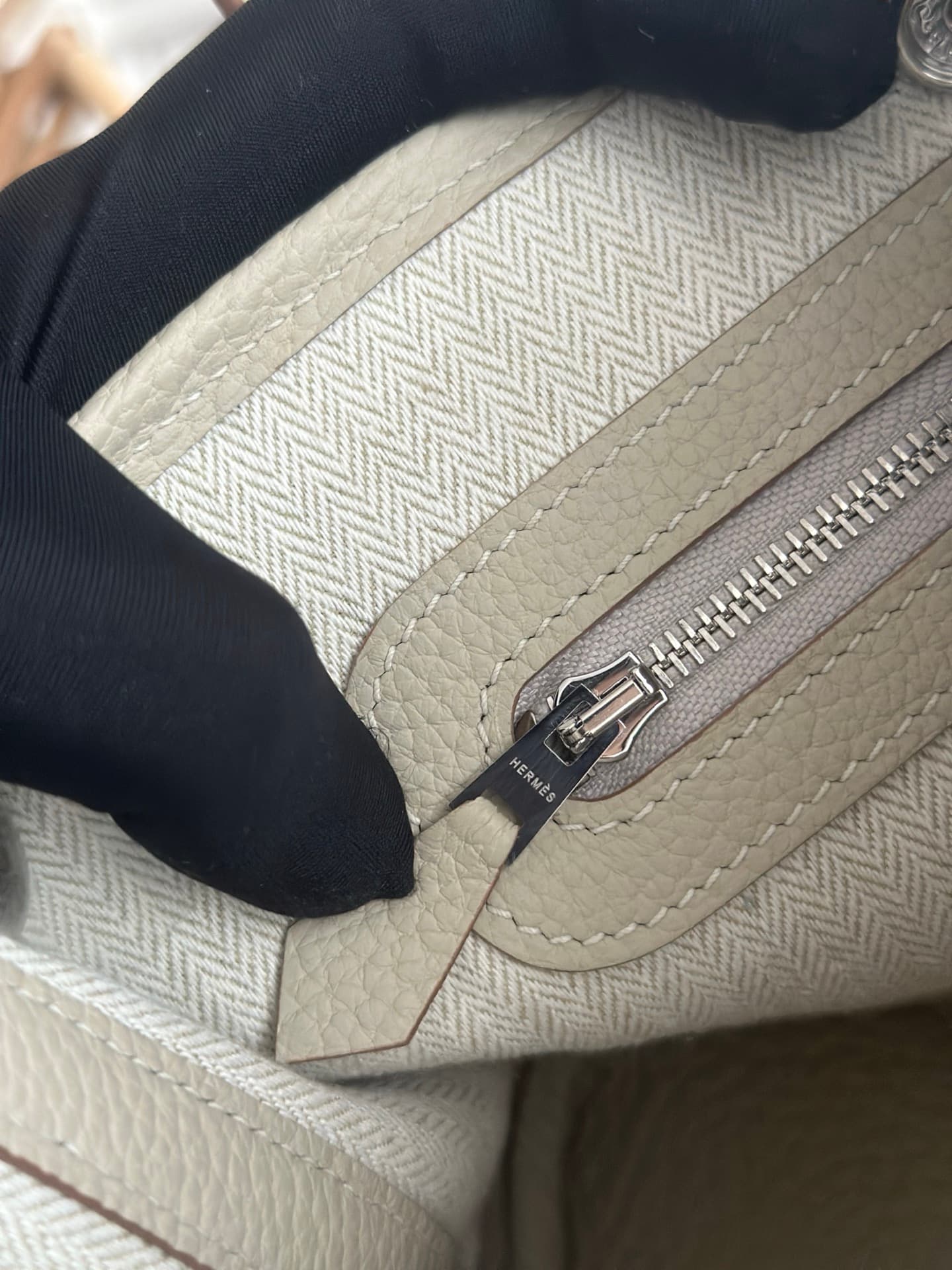Hermes White Mini Bag