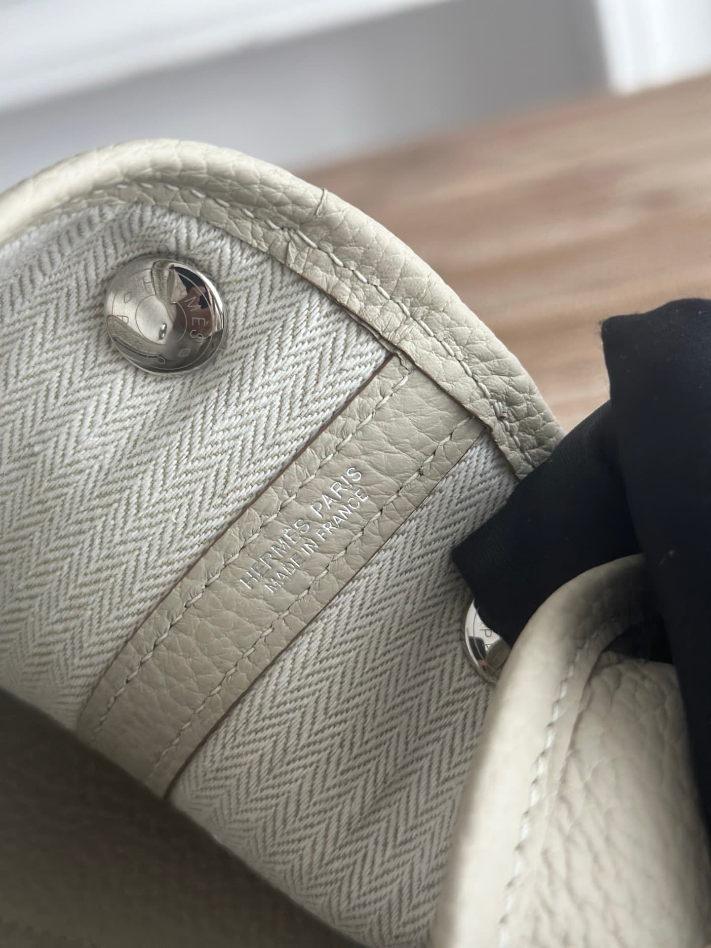 Hermes White Mini Bag