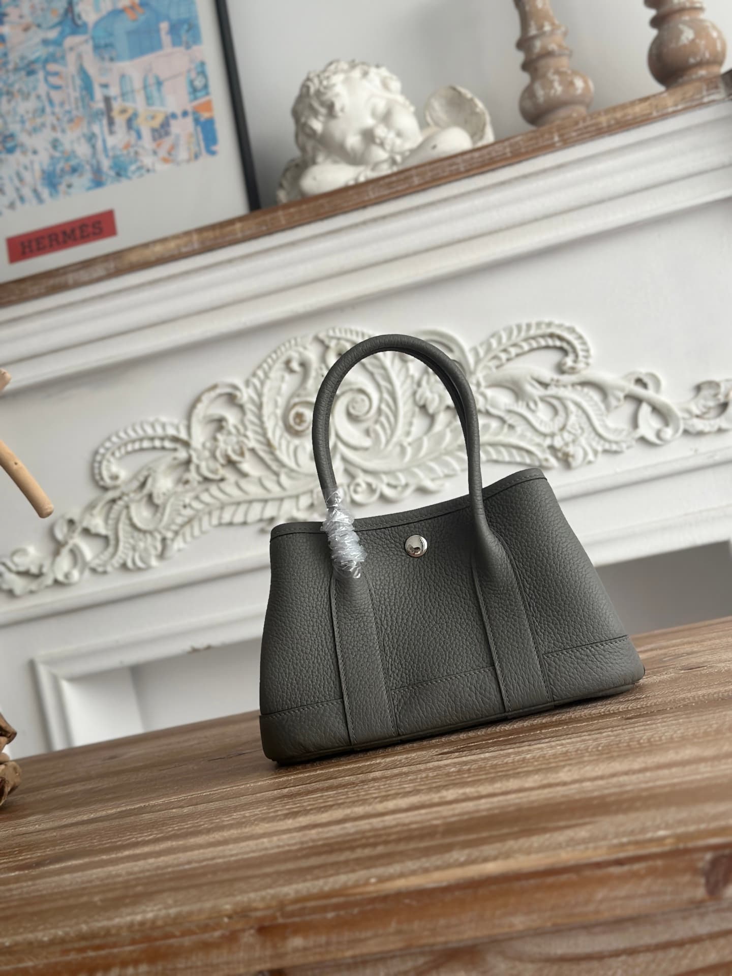Hermes Grey Mini Bag