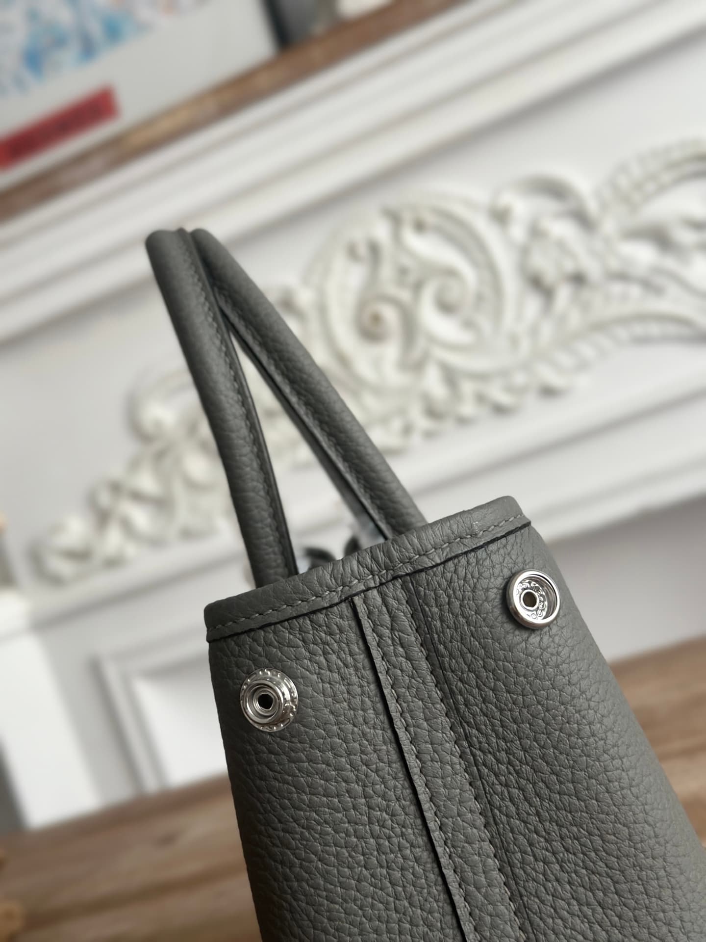 Hermes Grey Mini Bag