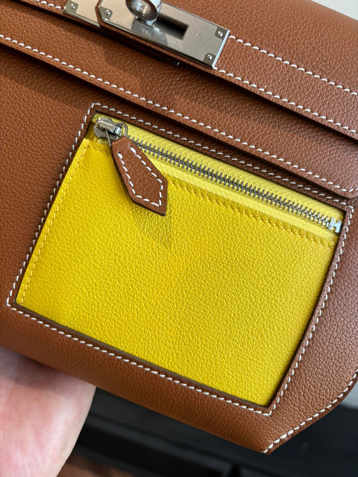 Hermes Gold Mini Bag