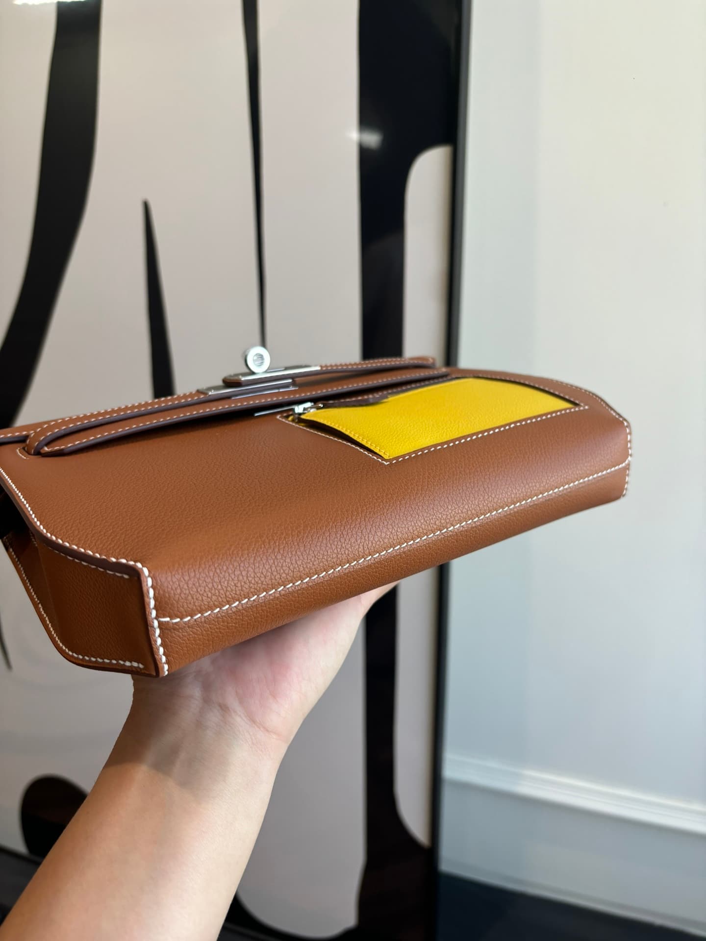 Hermes Gold Mini Bag