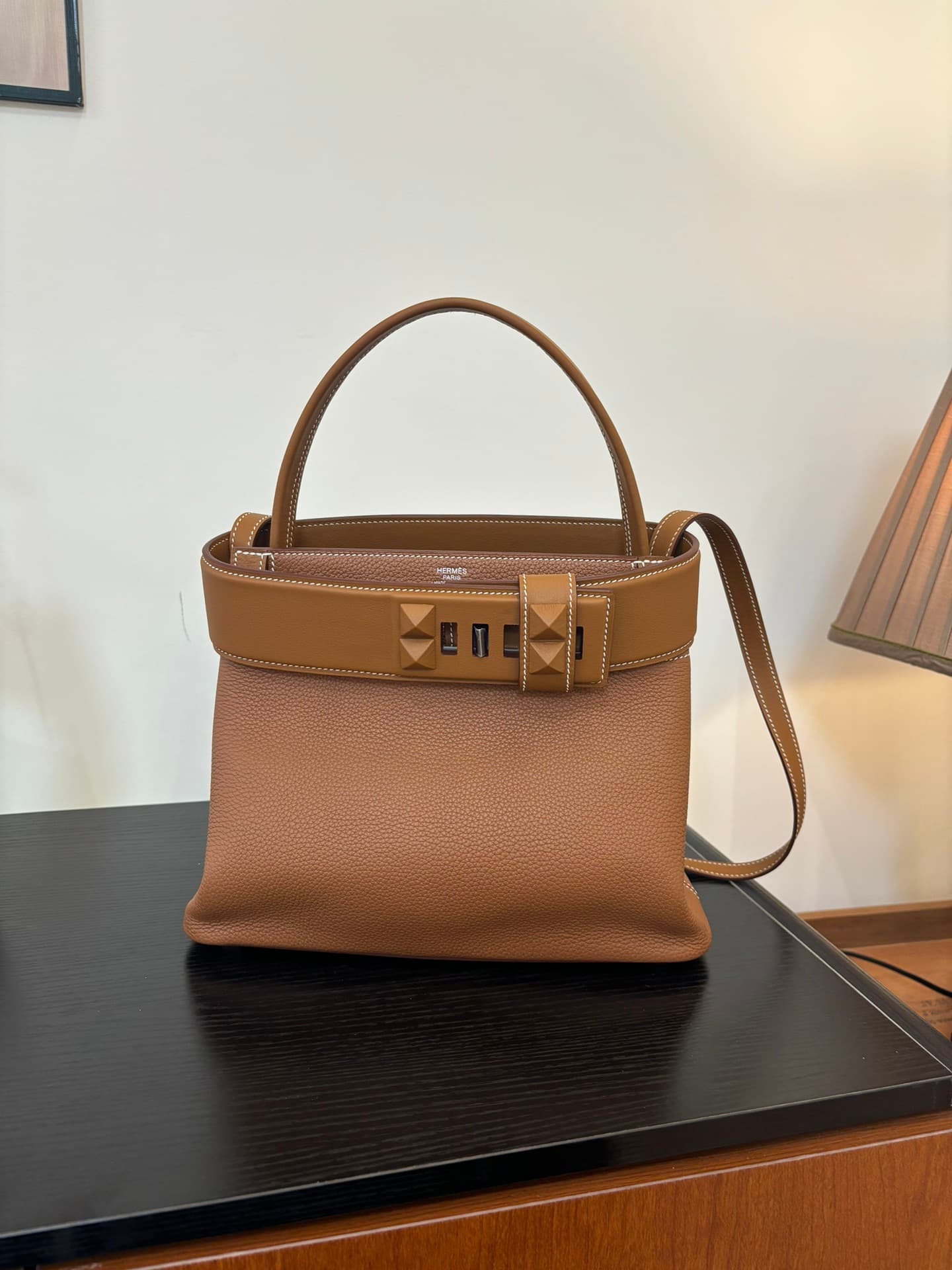 Hermes Gold Bag