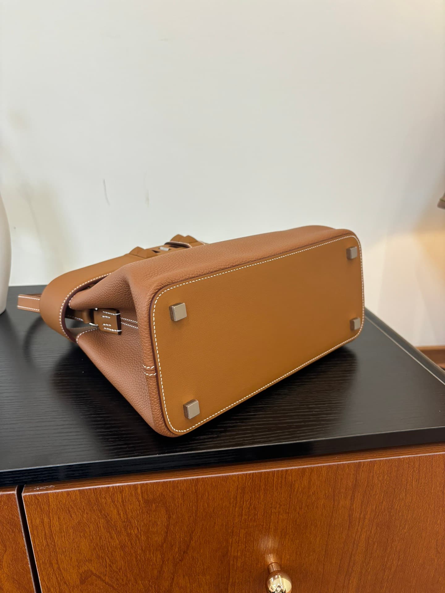 Hermes Gold Bag