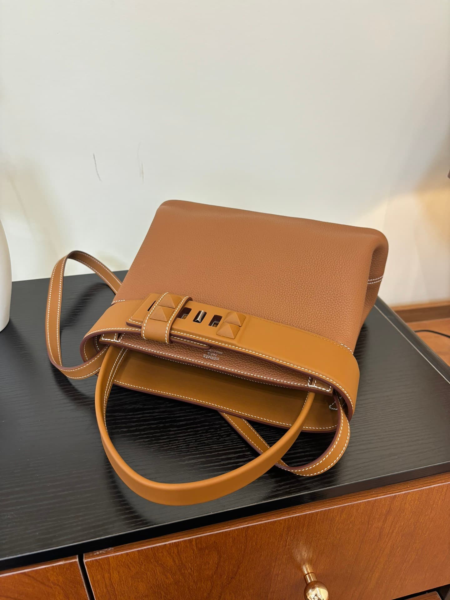 Hermes Gold Bag