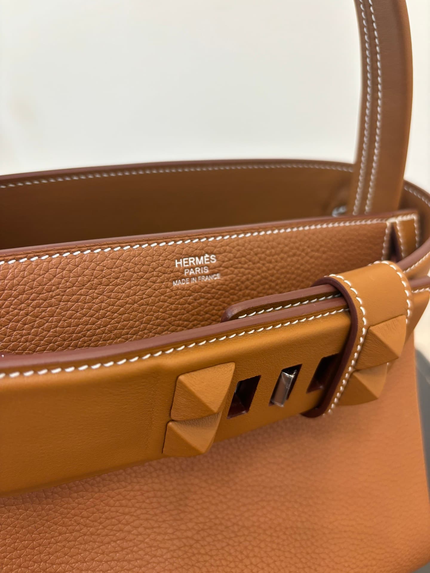 Hermes Gold Bag