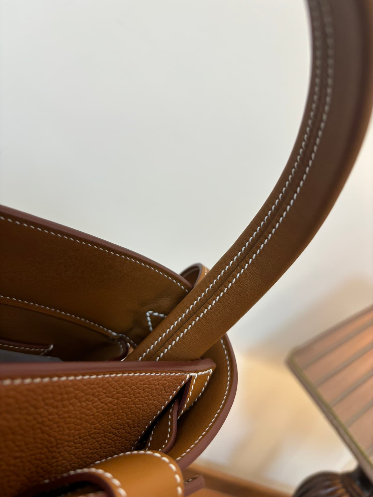 Hermes Gold Bag