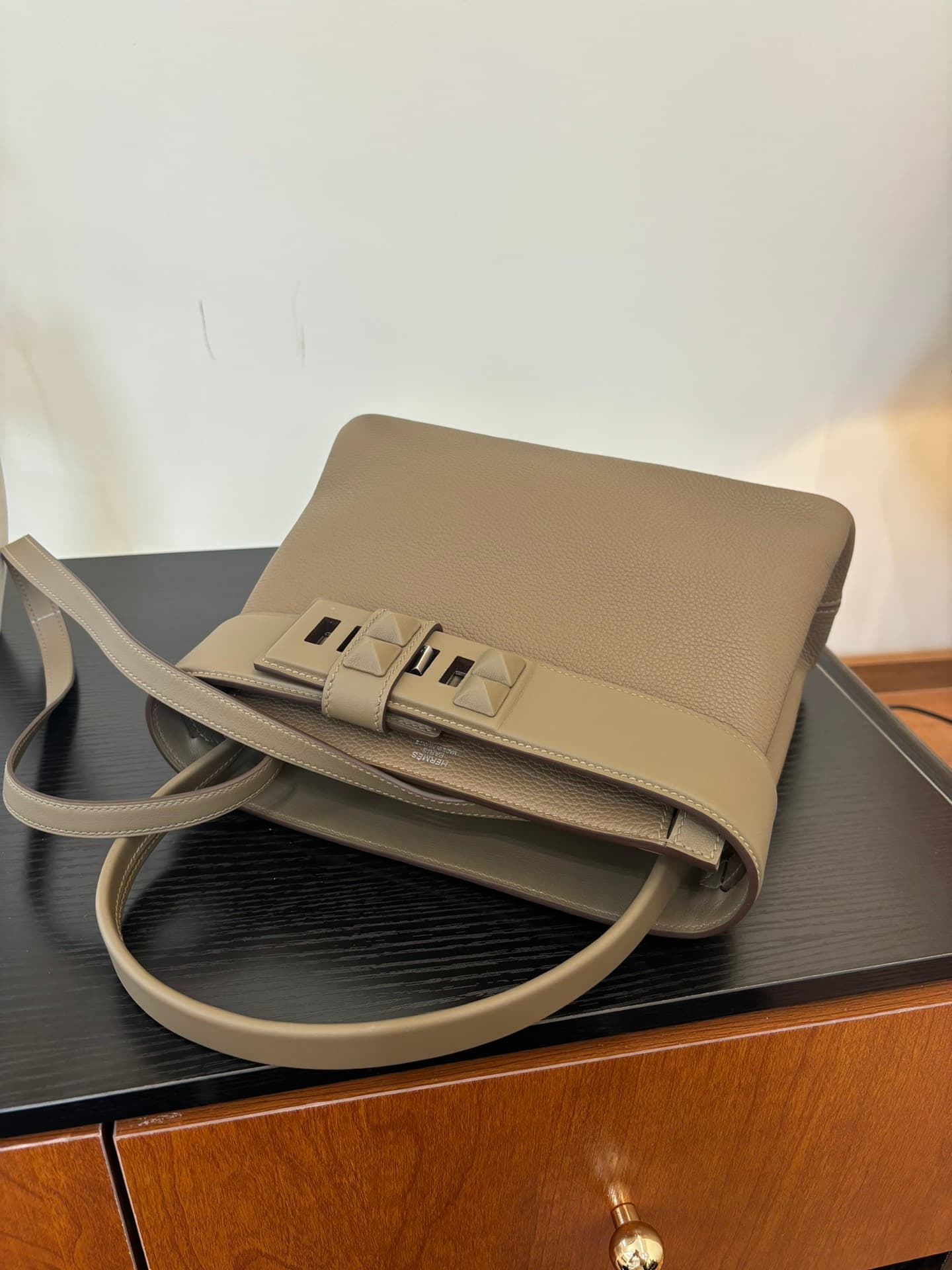 Hermes Gold Bag