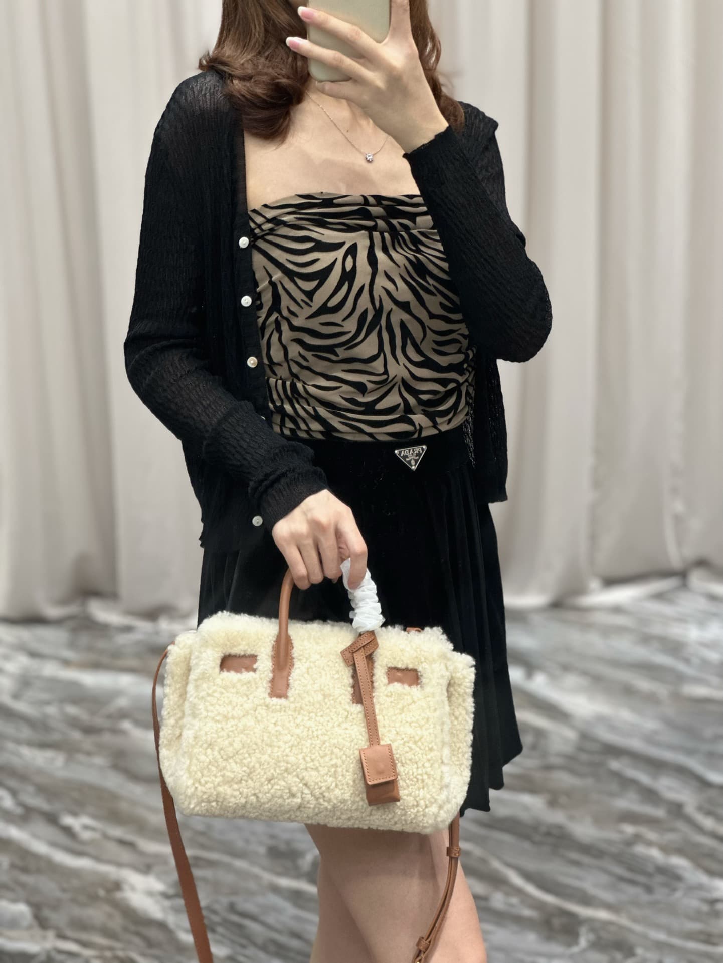 Saint Laurent Cream Bag