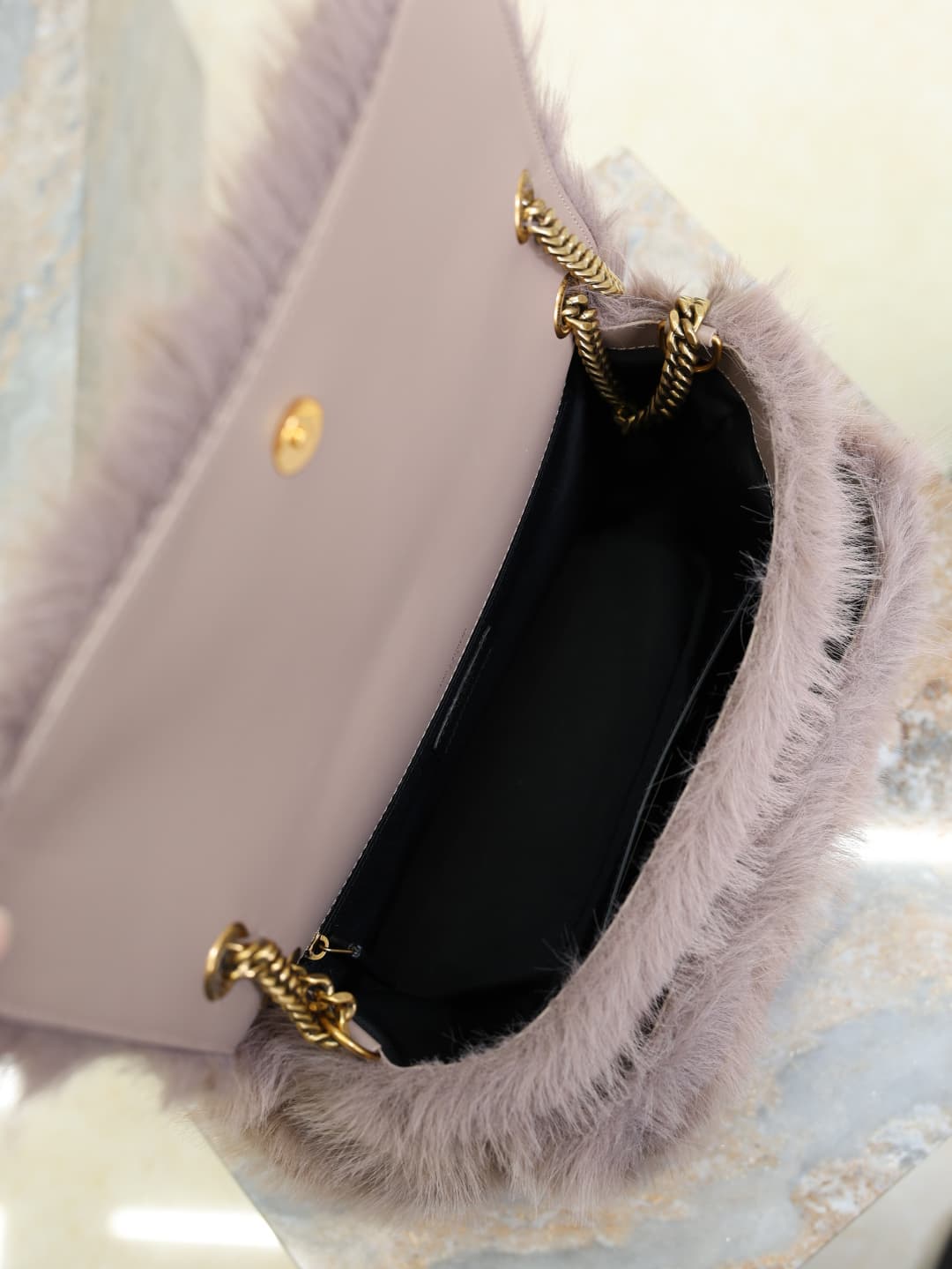 Saint Laurent Purple Bag 498830