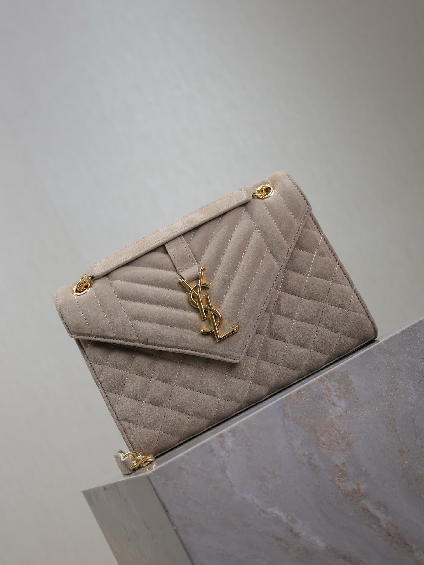 Saint Laurent White Medium Crossbody Bag 487206