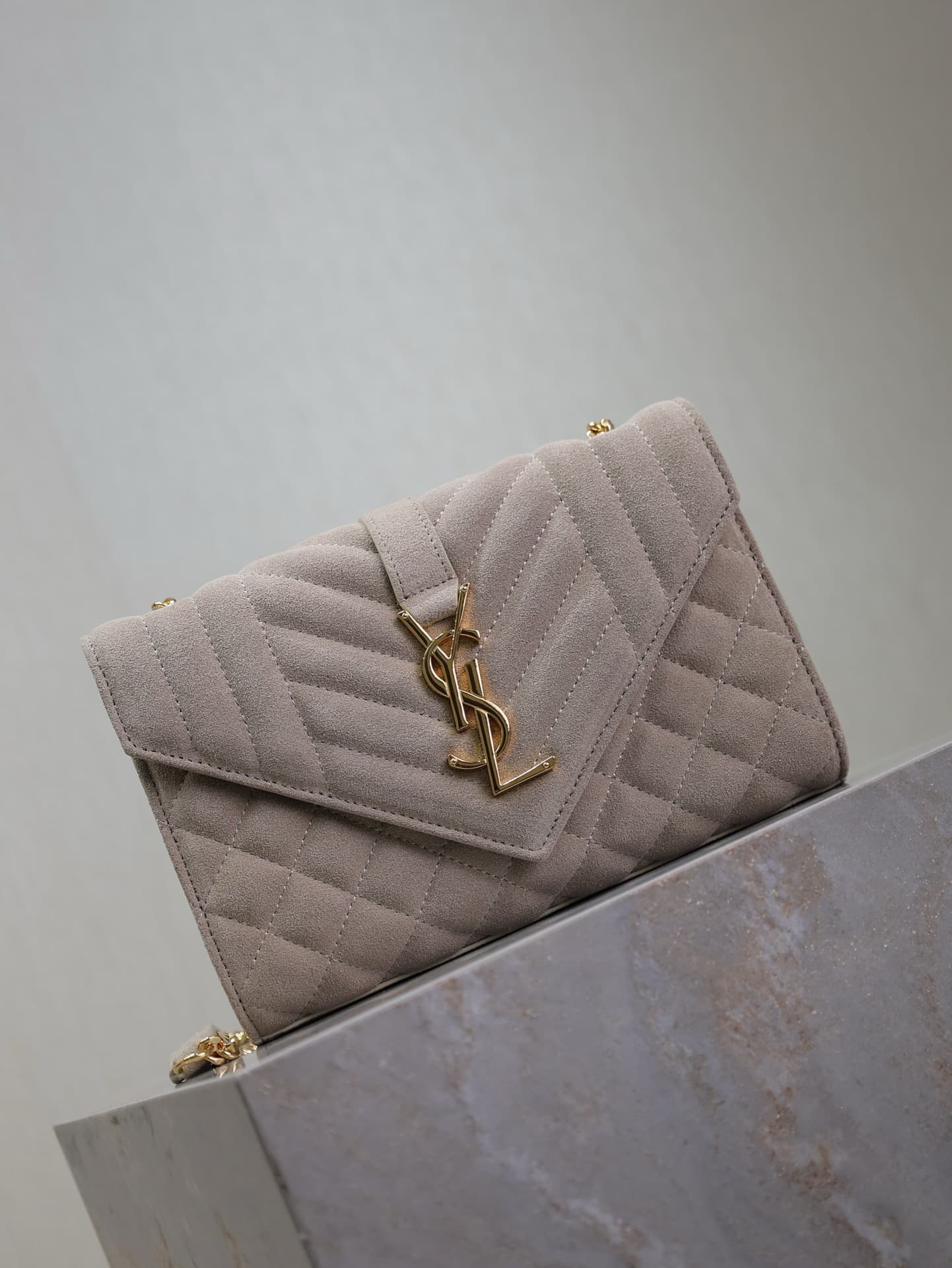 Saint Laurent White Small Crossbody Bag 526286