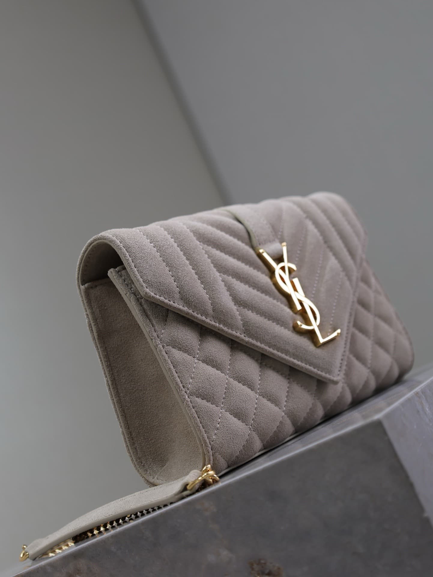 Saint Laurent White Small Crossbody Bag 526286