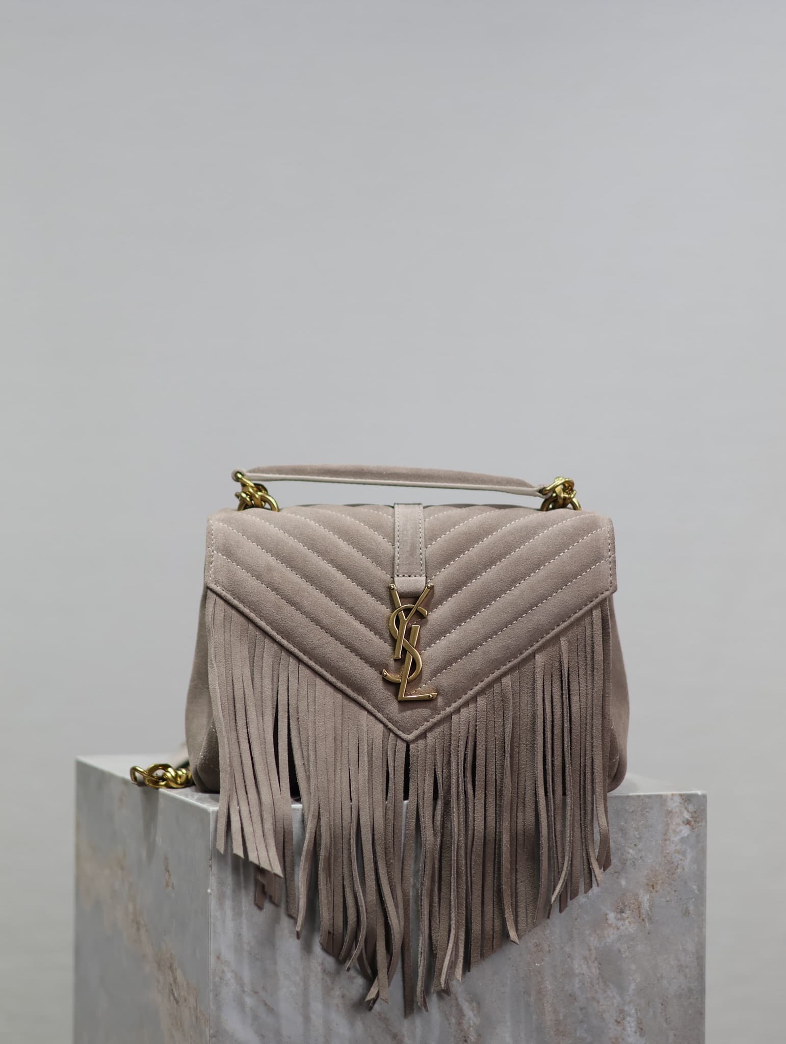 Saint Laurent Grey Bag 392737