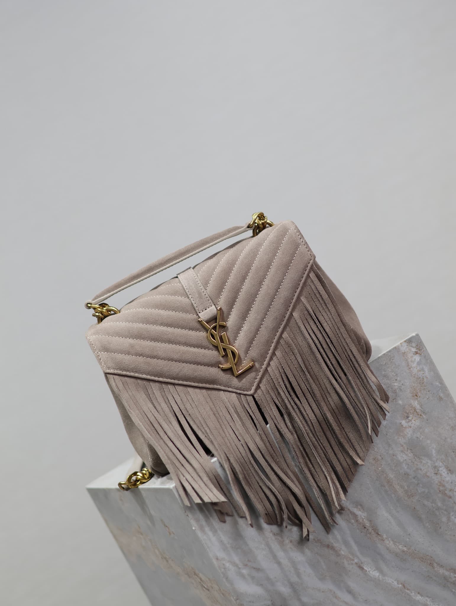 Saint Laurent Grey Bag 392737