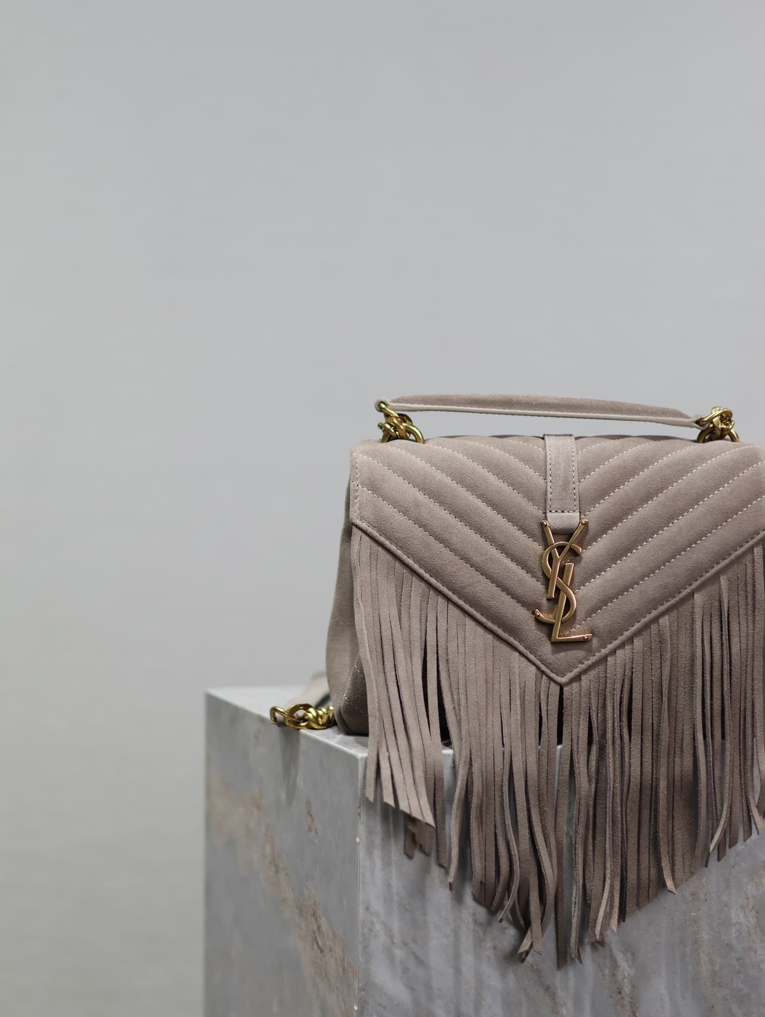 Saint Laurent Grey Bag 392737
