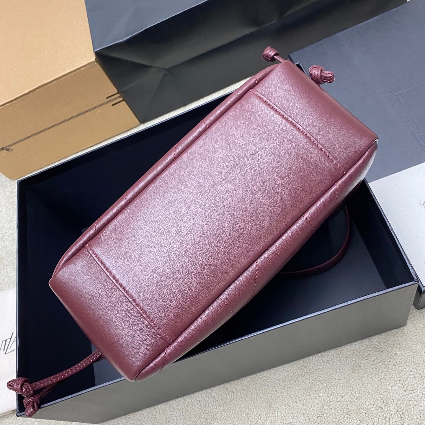Saint Laurent Red Small Tote Bag 862712