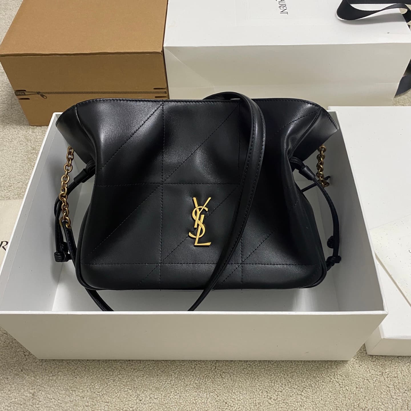 Saint Laurent Black Small Tote Bag 862712