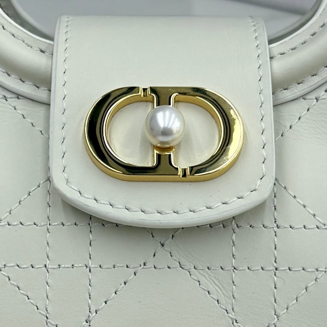 Dior White Mini Crossbody Bag S3123